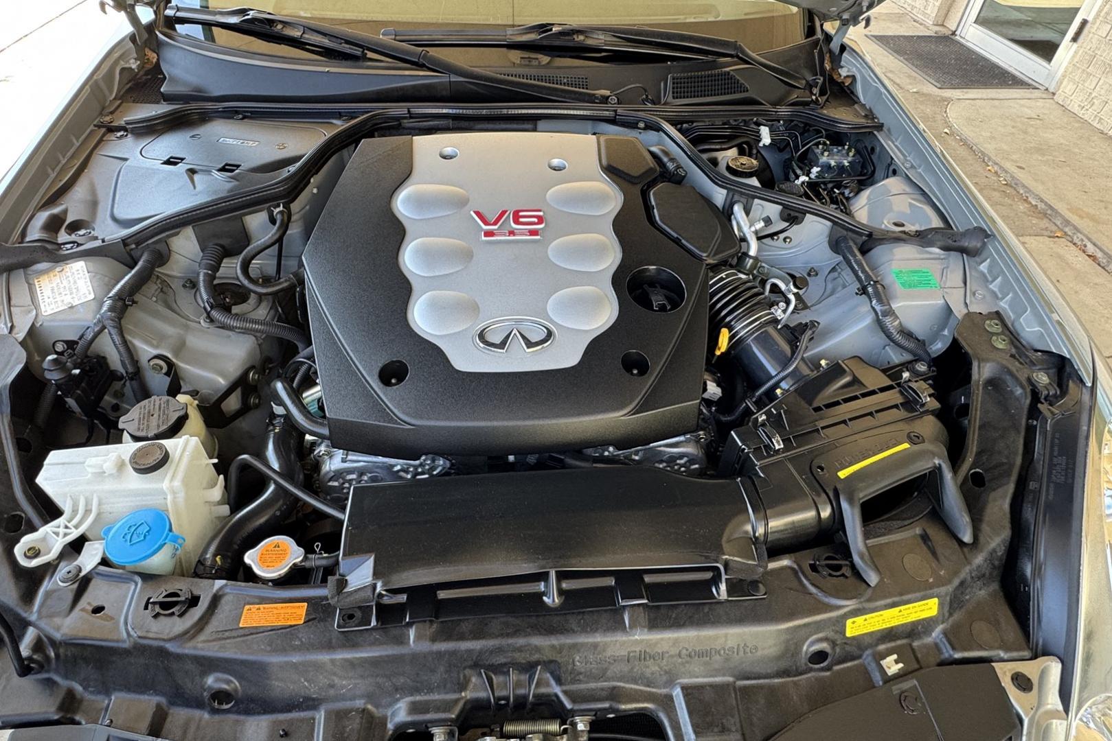 2007 Diamond Graphiet /Ebony Infiniti G35 (JNKCV54E67M) with an V6 3.5 Liter engine, 6 Speed Manual transmission, located at 2304 W. Main St., Boise, ID, 83702, (208) 342-7777, 43.622105, -116.218658 - Clean And Rare Manual Infiniti Coupe! - Photo#10