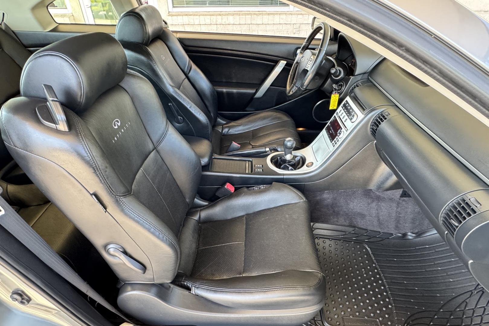 2007 Diamond Graphiet /Ebony Infiniti G35 (JNKCV54E67M) with an V6 3.5 Liter engine, 6 Speed Manual transmission, located at 2304 W. Main St., Boise, ID, 83702, (208) 342-7777, 43.622105, -116.218658 - Clean And Rare Manual Infiniti Coupe! - Photo#13