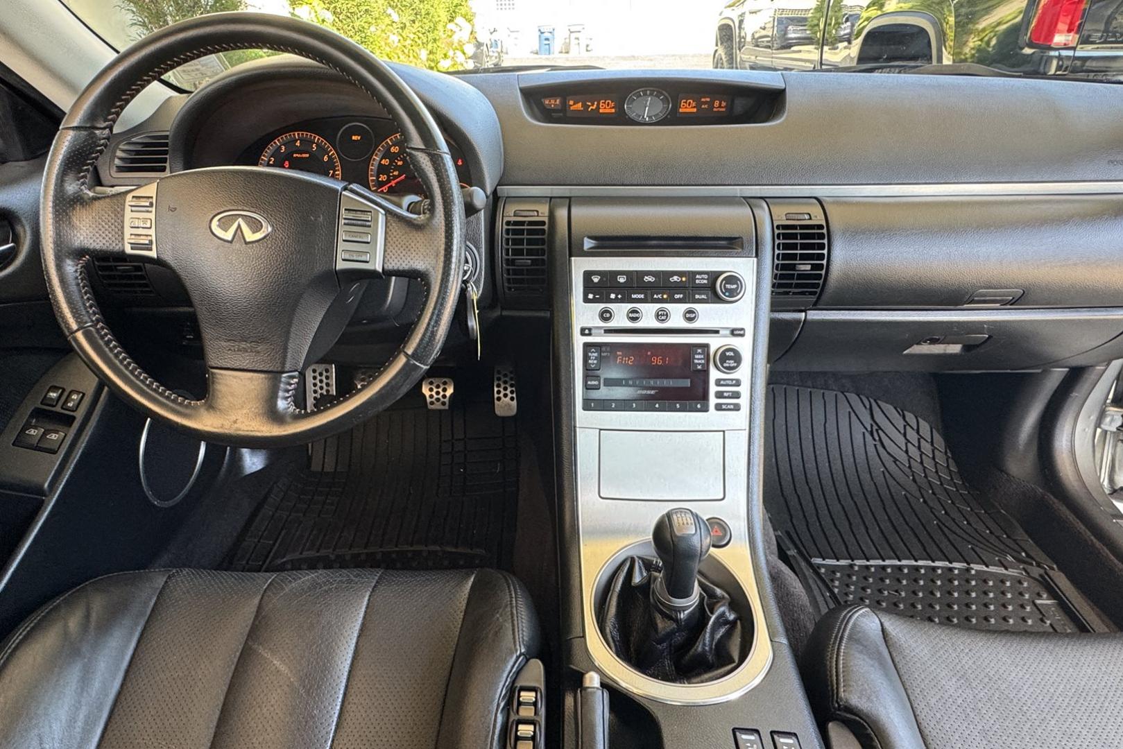2007 Diamond Graphiet /Ebony Infiniti G35 (JNKCV54E67M) with an V6 3.5 Liter engine, 6 Speed Manual transmission, located at 2304 W. Main St., Boise, ID, 83702, (208) 342-7777, 43.622105, -116.218658 - Clean And Rare Manual Infiniti Coupe! - Photo#15