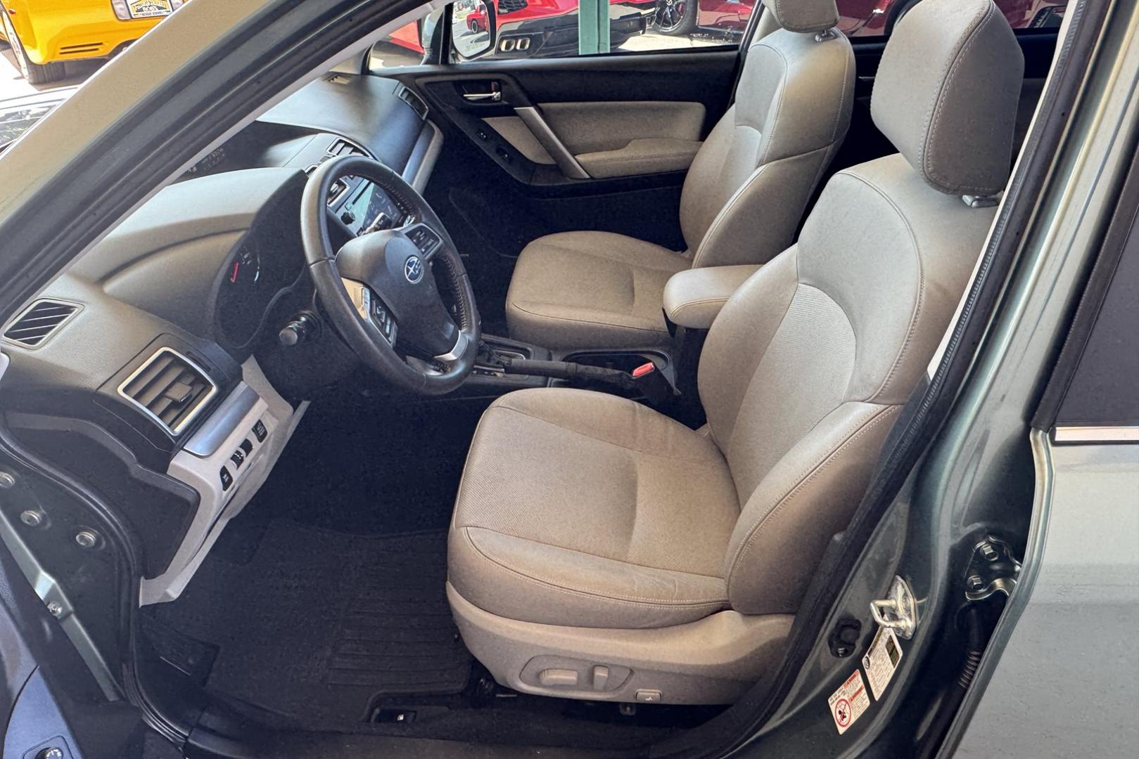 2016 Jasmine Green Metallic /Platinum Leather Subaru Forester Touring (JF2SJAXC7GH) with an H4 2.5 Liter engine, Automatic transmission, located at 2304 W. Main St., Boise, ID, 83702, (208) 342-7777, 43.622105, -116.218658 - Highly Optioned And Low Mileage Forester Touring! New Tires Too! - Photo#15