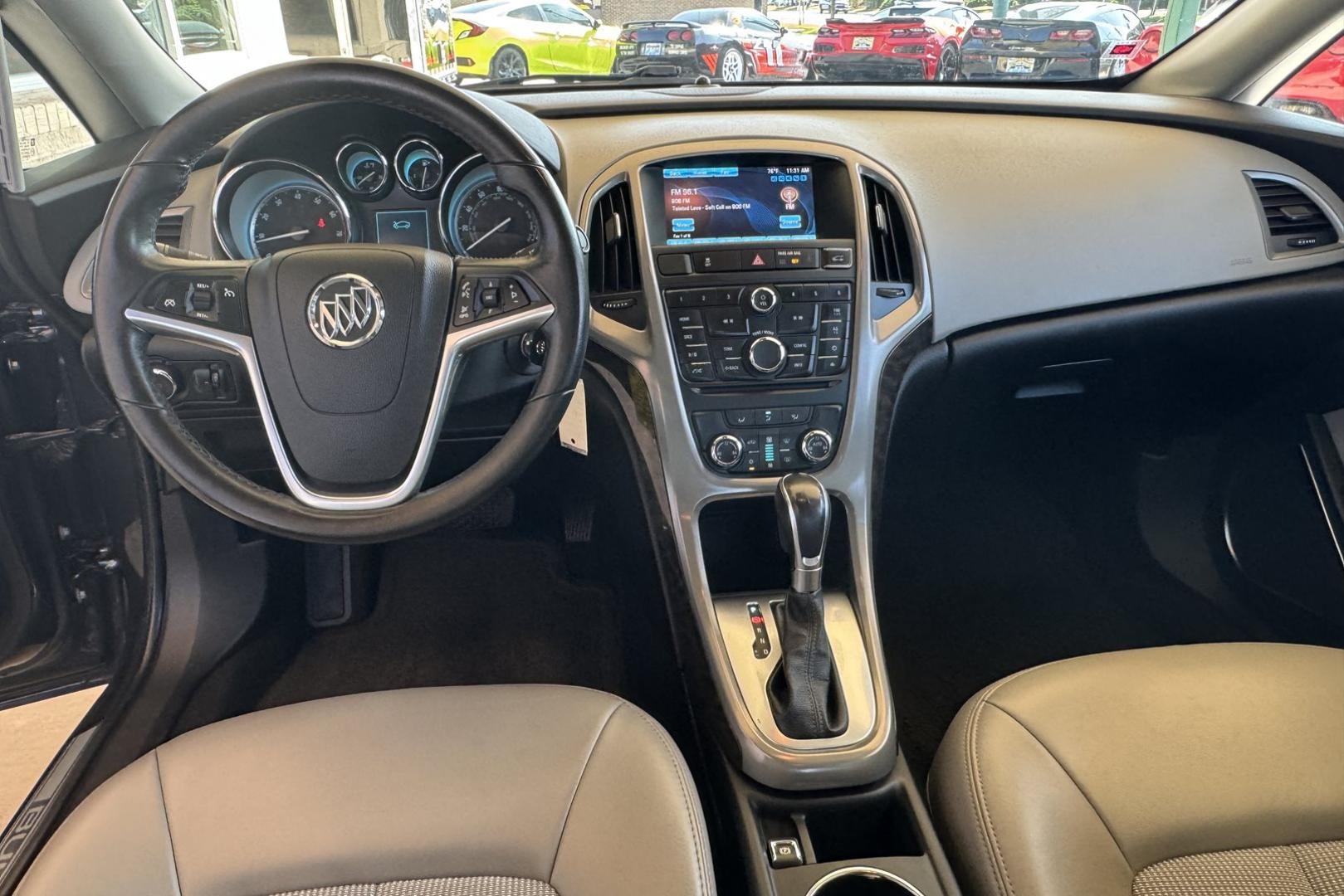 2014 Gray /Gray Buick Verano (1G4PP5SK1E4) with an 4 Cyl 2.4 Liter engine, Automatic 6 Speed transmission, located at 2304 W. Main St., Boise, ID, 83702, (208) 342-7777, 43.622105, -116.218658 - Great Fuel Economy! Back Up Camera Too! - Photo#12