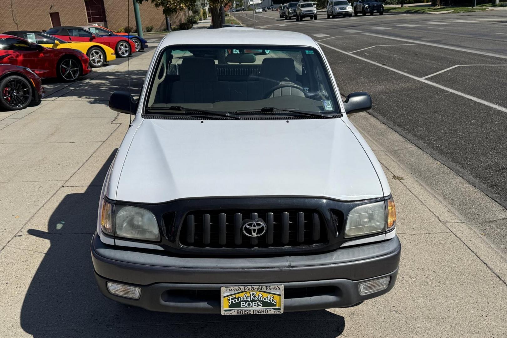 2002 White /Tan Toyota Tacoma (5TENL42N12Z) with an 2.4L L4 DOHC 16V engine, 5 Speed transmission, located at 2304 W. Main St., Boise, ID, 83702, (208) 342-7777, 43.622105, -116.218658 - Timeless And Reliable Tacoma! - Photo#3