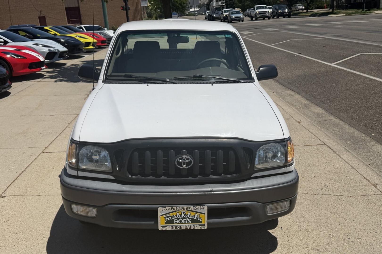 2002 White /Tan Toyota Tacoma (5TENL42N12Z) with an 4 Cyl 2.4 Liter engine, 5 Speed transmission, located at 2304 W. Main St., Boise, ID, 83702, (208) 342-7777, 43.622105, -116.218658 - Timeless And Reliable Tacoma!- Photo#3
