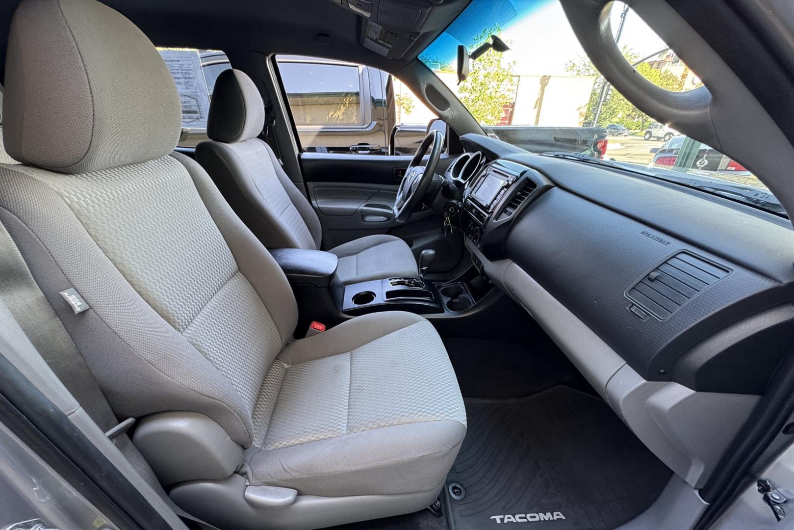 2014 Silver /Gray Toyota Tacoma SR5 (5TFLU4EN2EX) with an V6 4.0 Liter engine, Automatic transmission, located at 2304 W. Main St., Boise, ID, 83702, (208) 342-7777, 43.622105, -116.218658 - New Wheels And Tires! Matching Shell! Clean Toyota! - Photo#9