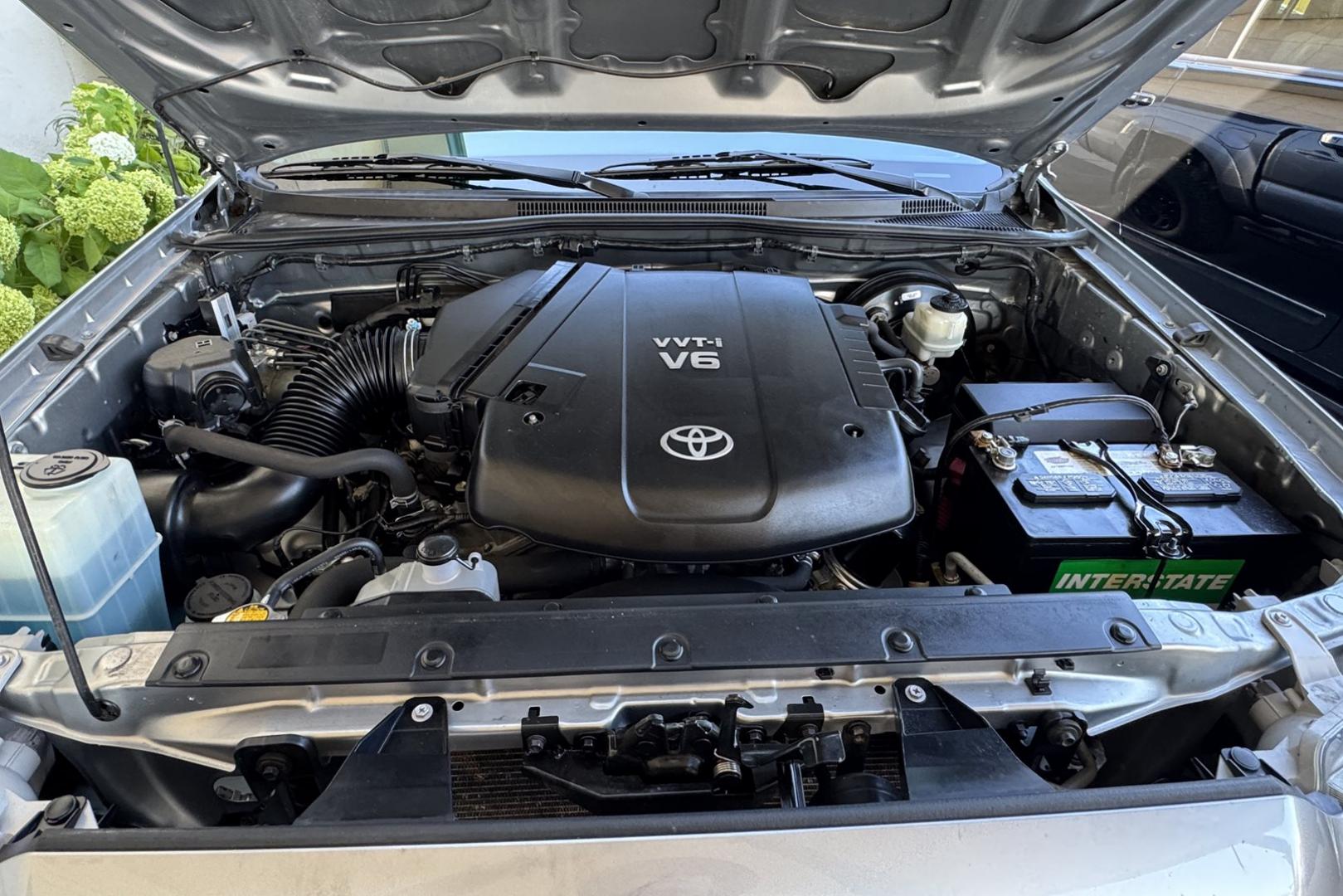 2014 Silver /Gray Toyota Tacoma SR5 (5TFLU4EN2EX) with an V6 4.0 Liter engine, Automatic transmission, located at 2304 W. Main St., Boise, ID, 83702, (208) 342-7777, 43.622105, -116.218658 - New Wheels And Tires! Matching Shell! Clean Toyota! - Photo#10
