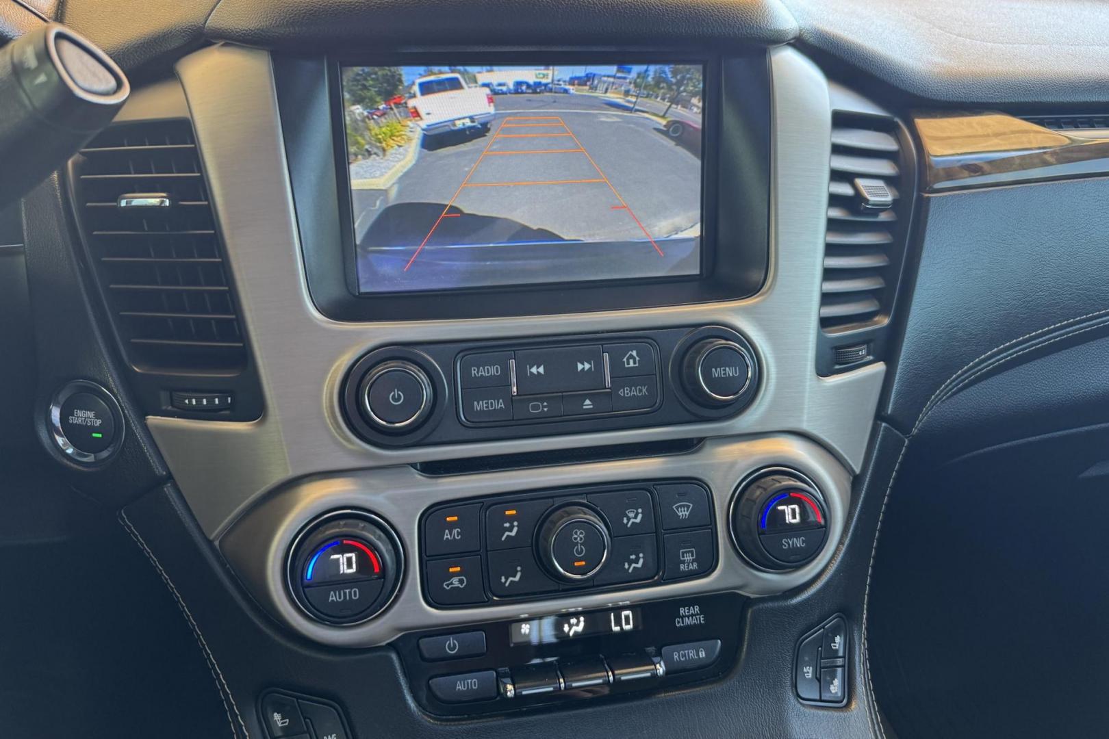 2015 Black /Jet Black GMC Yukon Denali (1GKS2CKJ2FR) with an V8 6.2 Liter engine, Automatic 8 Speed transmission, located at 2304 W. Main St., Boise, ID, 83702, (208) 342-7777, 43.622105, -116.218658 - Well Optioned! Clean With New Tires Too! - Photo#6