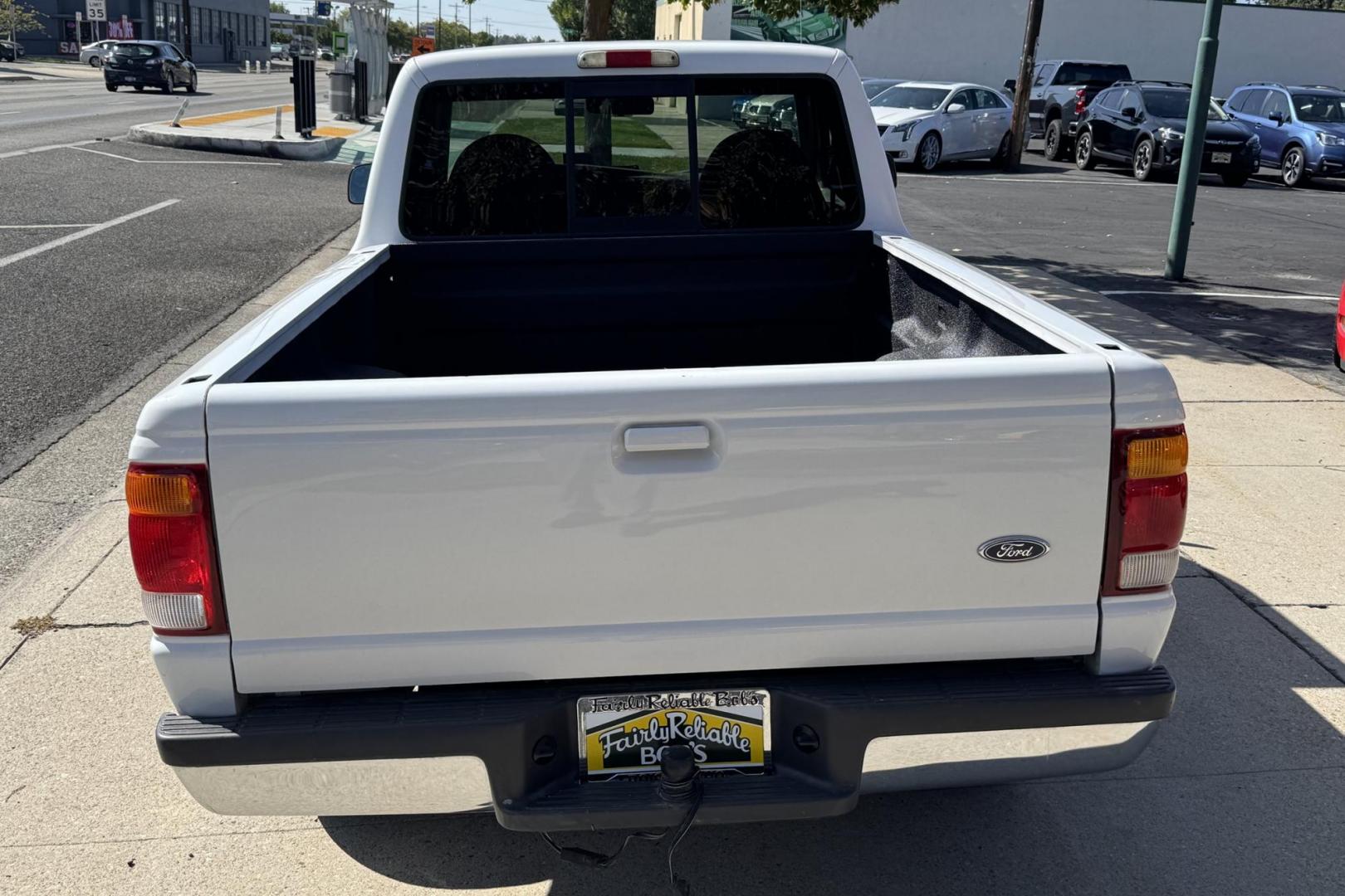 1998 White /Gray Ford Ranger XLT (1FTYR10C5WU) with an 4 Cyl 2.5 Liter engine, 5 Speed transmission, located at 2304 W. Main St., Boise, ID, 83702, (208) 342-7777, 43.622105, -116.218658 - New Tires! Low Mileage! Ready To Go! - Photo#1