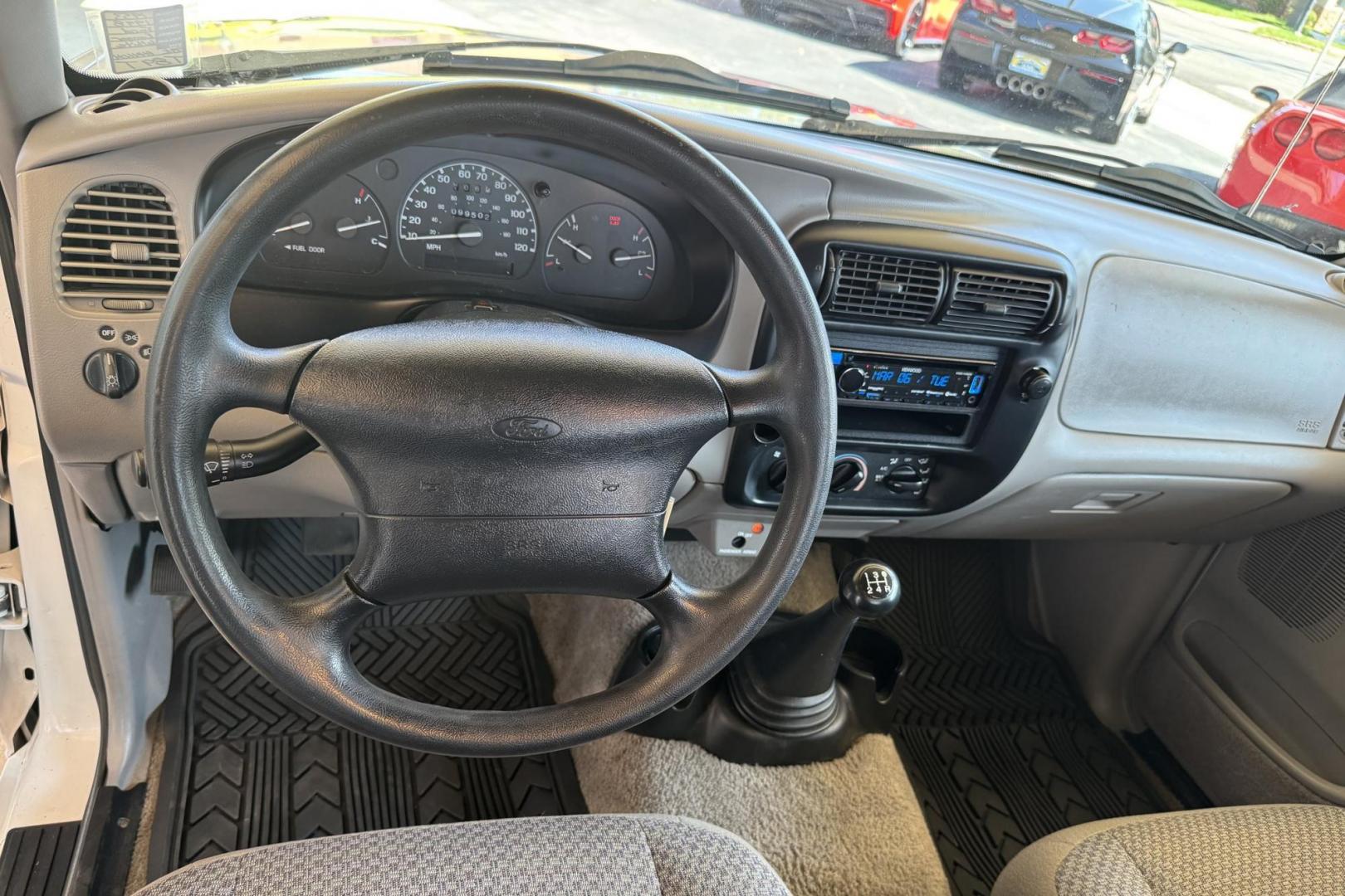 1998 White /Gray Ford Ranger XLT (1FTYR10C5WU) with an 4 Cyl 2.5 Liter engine, 5 Speed transmission, located at 2304 W. Main St., Boise, ID, 83702, (208) 342-7777, 43.622105, -116.218658 - New Tires! Low Mileage! Ready To Go! - Photo#6