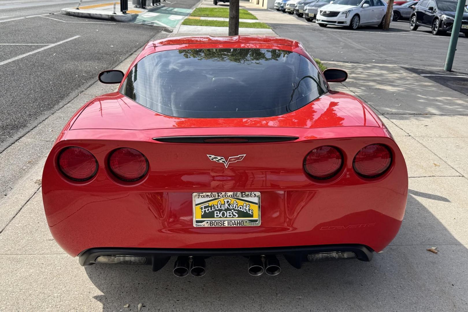 2007 Victory Red /Black Chevrolet Corvette 1LT Z51 (1G1YY25U075) with an V8 6.0 Liter engine, 6 Speed Manual transmission, located at 2304 W. Main St., Boise, ID, 83702, (208) 342-7777, 43.622105, -116.218658 - 6 Speed Manual Coupe! Low Mileage And Ready To Go! - Photo#17