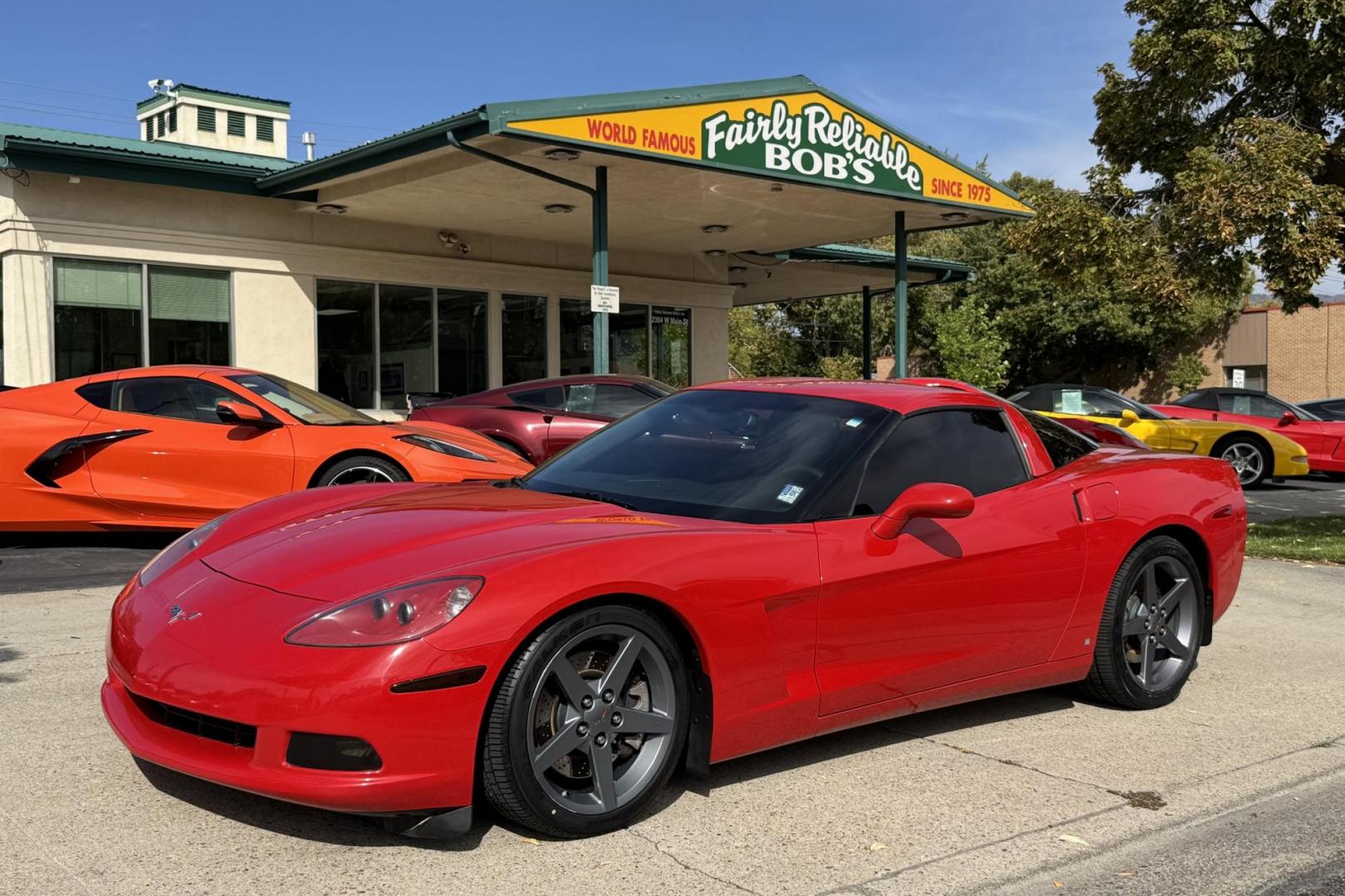 2007 Victory Red /Black Chevrolet Corvette 1LT Z51 (1G1YY25U075) with an V8 6.0 Liter engine, 6 Speed Manual transmission, located at 2304 W. Main St., Boise, ID, 83702, (208) 342-7777, 43.622105, -116.218658 - 6 Speed Manual Coupe! Low Mileage And Ready To Go! - Photo#16