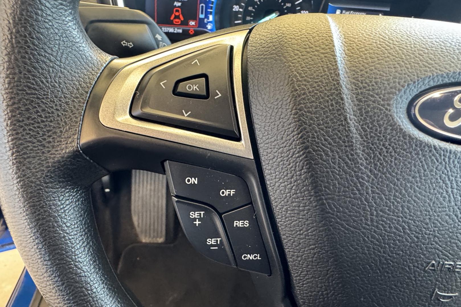 2018 Blue Lightning Metallic /Gray Ford Fusion (3FA6P0UU3JR) with an 4 Cyl 2.0 Liter Hybrid engine, Automatic transmission, located at 2304 W. Main St., Boise, ID, 83702, (208) 342-7777, 43.622105, -116.218658 - Great Fuel Economy! Smooth Ride Too! - Photo#8