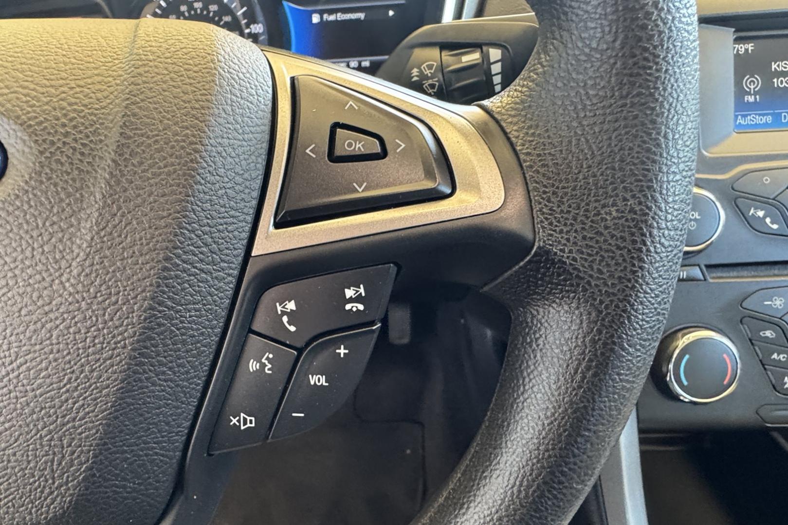 2018 Blue Lightning Metallic /Gray Ford Fusion (3FA6P0UU3JR) with an 4 Cyl 2.0 Liter Hybrid engine, Automatic transmission, located at 2304 W. Main St., Boise, ID, 83702, (208) 342-7777, 43.622105, -116.218658 - Great Fuel Economy! Smooth Ride Too! - Photo#11