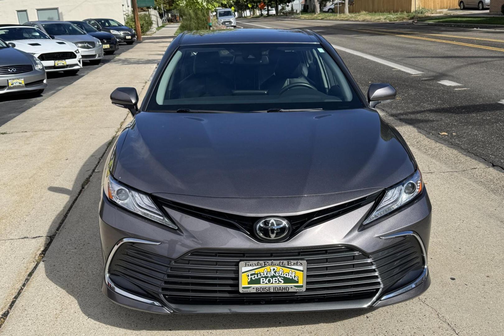 2024 Predawn Mica Gray /Black Toyota Camry XLE (4T1F11AK9RU) with an 4 Cyl 2.5 Liter engine, Automatic 8 Speed transmission, located at 2304 W. Main St., Boise, ID, 83702, (208) 342-7777, 43.622105, -116.218658 - Heated Seats! Heated Steering Wheel & Sunroof Too! - Photo#3