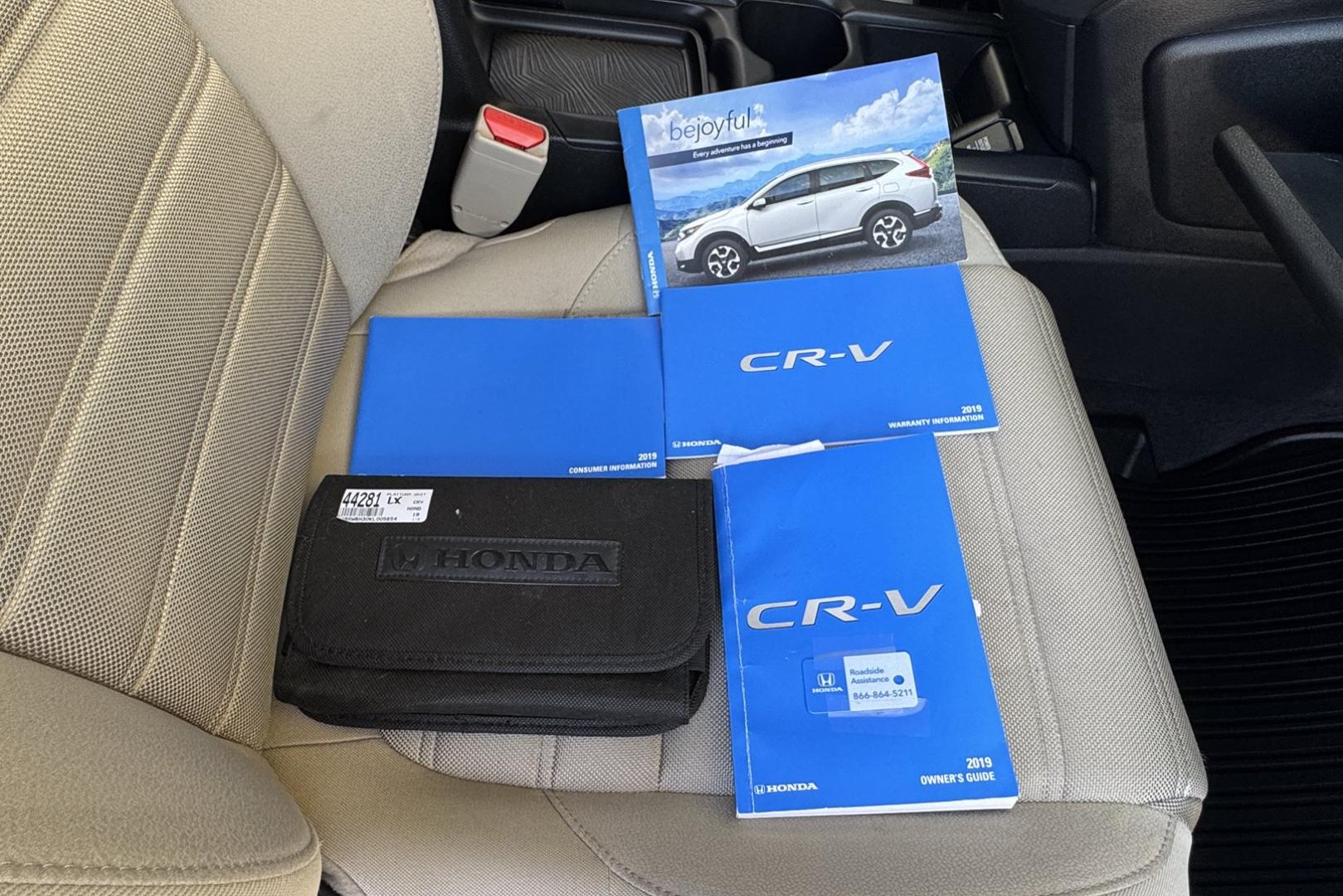 2019 Pearl White /Tan Honda CR-V LX (5J6RW6H30KL) with an 4 Cyl 2.4 Liter engine, Automatic transmission, located at 2304 W. Main St., Boise, ID, 83702, (208) 342-7777, 43.622105, -116.218658 - Great All Wheel Drive Option! - Photo#14