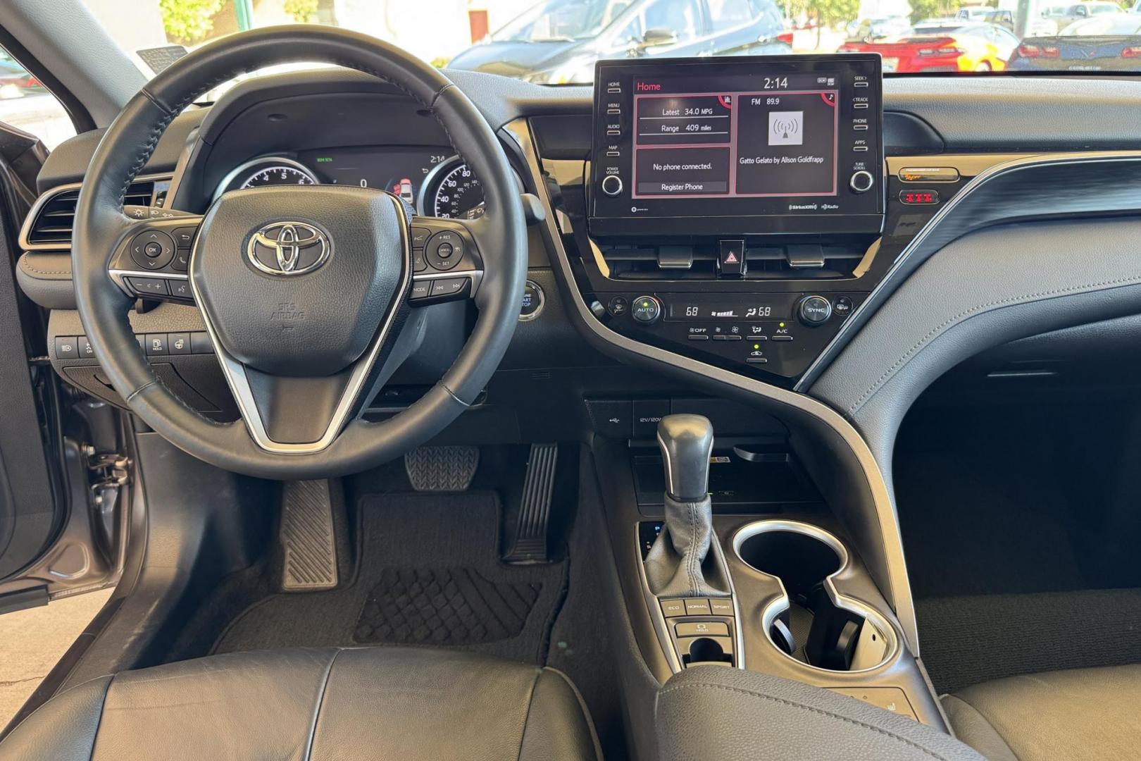 2024 Predawn Mica Gray /Black Toyota Camry XLE (4T1F11AK9RU) with an 4 Cyl 2.5 Liter engine, Automatic 8 Speed transmission, located at 2304 W. Main St., Boise, ID, 83702, (208) 342-7777, 43.622105, -116.218658 - Remaining Factory Warranty! Own The Legend! Great Cars! - Photo#13