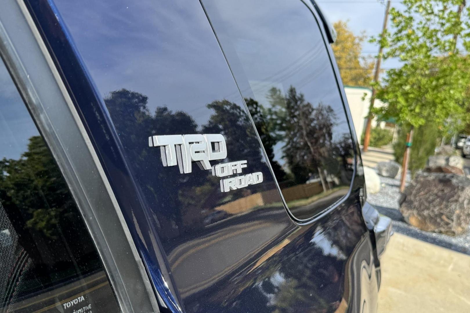 2023 Nautical Blue Metallic /Black Toyota 4Runner TRD Off Road Premium (JTERU5JR9P6) with an V6 4.0 Liter engine, Automatic 5 Speed transmission, located at 2304 W. Main St., Boise, ID, 83702, (208) 342-7777, 43.622105, -116.218658 - Remaining Factory Warranty! Highly Capable Off Road Toyota! - Photo#1