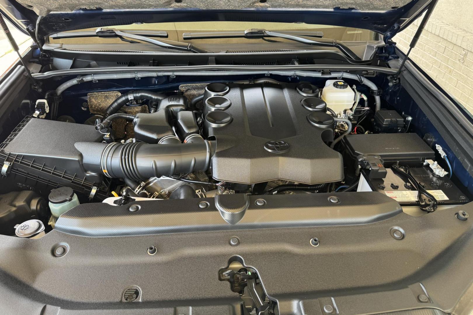 2023 Nautical Blue Metallic /Black Toyota 4Runner TRD Off Road Premium (JTERU5JR9P6) with an V6 4.0 Liter engine, Automatic 5 Speed transmission, located at 2304 W. Main St., Boise, ID, 83702, (208) 342-7777, 43.622105, -116.218658 - Remaining Factory Warranty! Highly Capable Off Road Toyota! - Photo#18