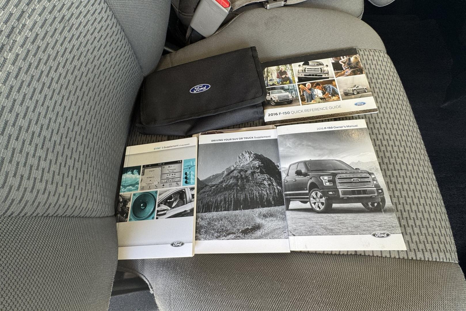 2016 Oxford White /Gray Ford F-150 XLT (1FTFW1EFXGF) with an V8 5.0 Liter engine, Automatic transmission, located at 2304 W. Main St., Boise, ID, 83702, (208) 342-7777, 43.622105, -116.218658 - Seats 6! Ready To Haul! - Photo#14