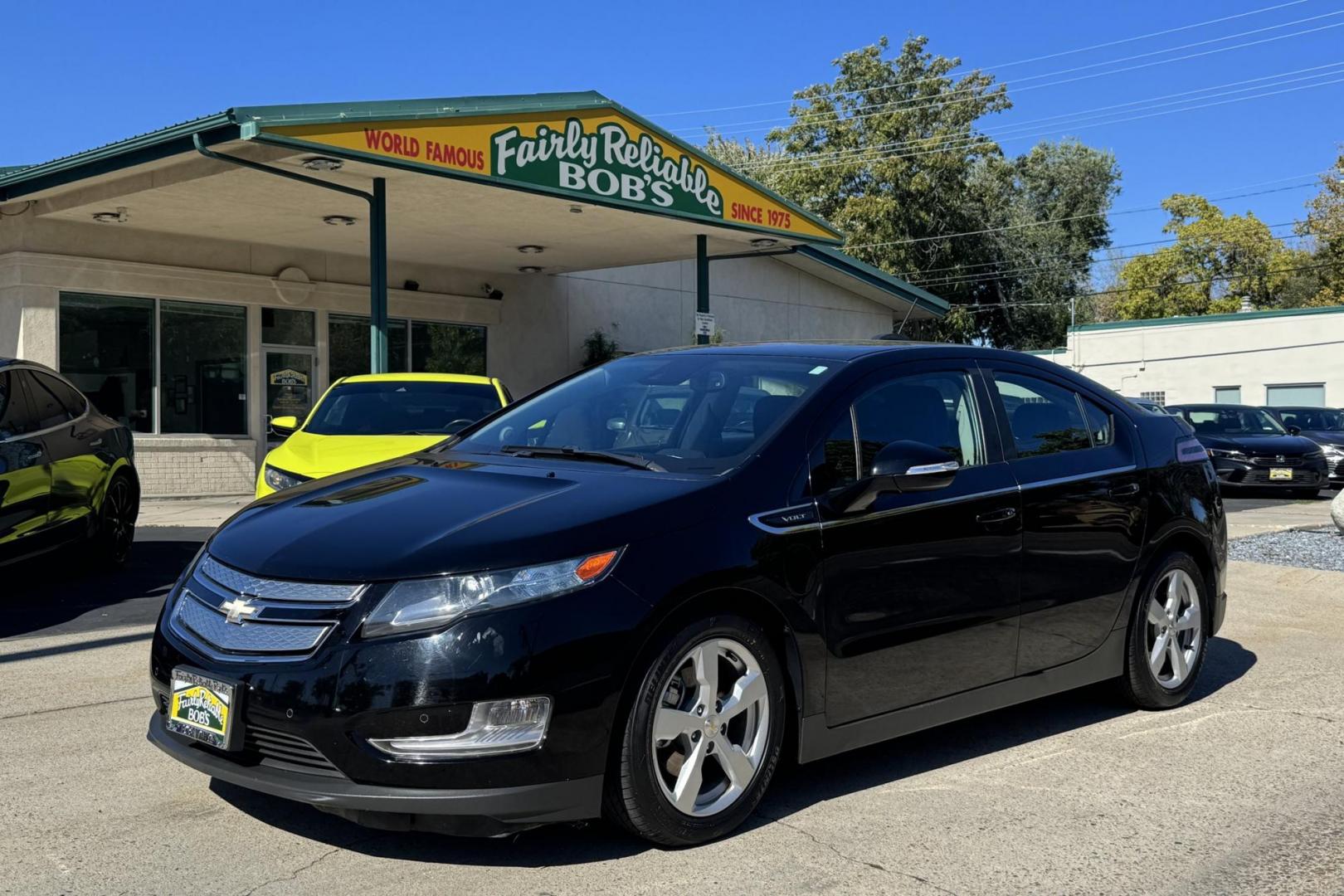 2015 Black /Black Chevrolet Volt Premium (1G1RD6E47FU) with an 4 Cyl 1.4 Liter Hybrid engine, Automatic transmission, located at 2304 W. Main St., Boise, ID, 83702, (208) 342-7777, 43.622105, -116.218658 - New Tires! Great Fuel Economy! - Photo#0