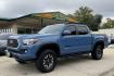 2019 Cavalry Blue /Black Toyota Tacoma TRD Off-Road (3TMCZ5AN9KM) with an V6 3.5 Liter engine, Automatic 6 Speed transmission, located at 2304 W. Main St., Boise, ID, 83702, (208) 342-7777, 43.622105, -116.218658 - New Tires! Highly Optioned TRD Off-Road! - Photo#0