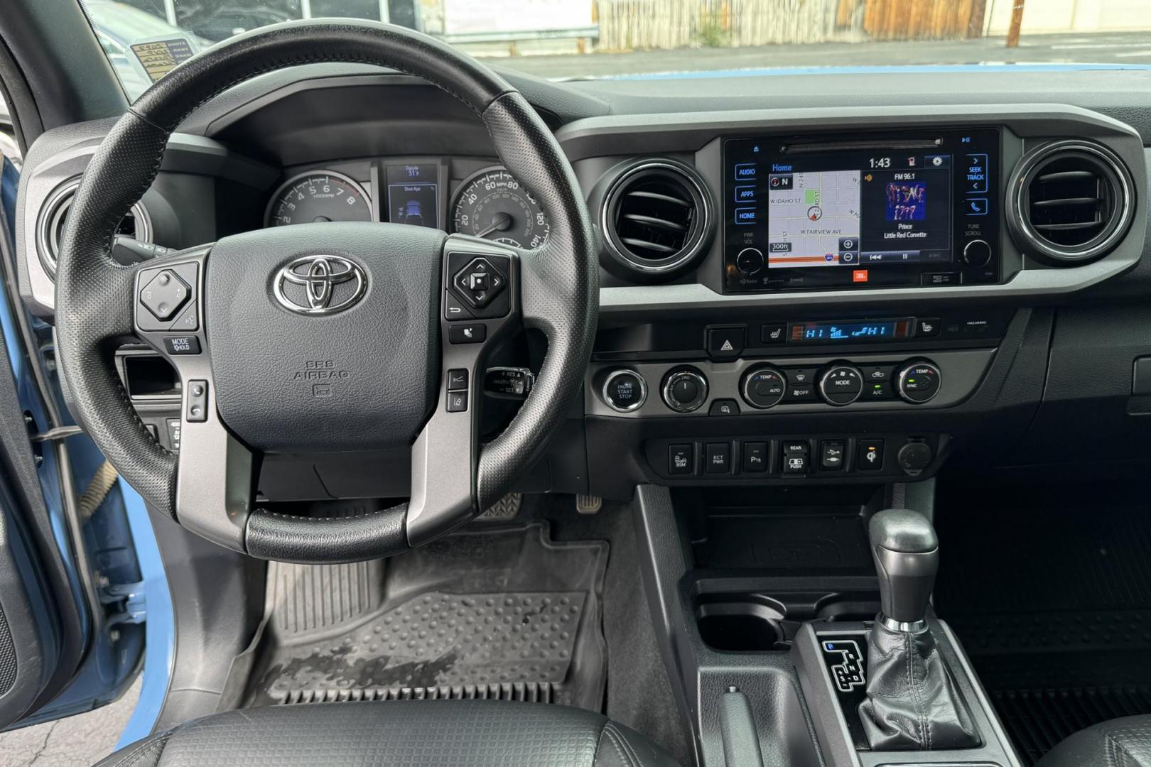 2019 Cavalry Blue /Black Toyota Tacoma TRD Off-Road (3TMCZ5AN9KM) with an V6 3.5 Liter engine, Automatic 6 Speed transmission, located at 2304 W. Main St., Boise, ID, 83702, (208) 342-7777, 43.622105, -116.218658 - New Tires! Highly Optioned TRD Off-Road! - Photo#11