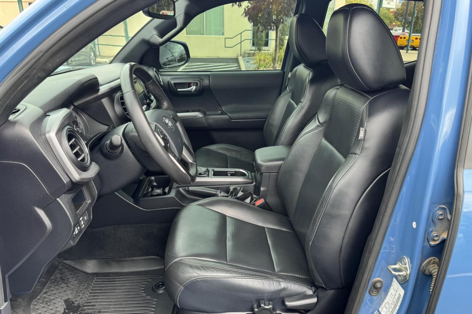 2019 Cavalry Blue /Black Toyota Tacoma TRD Off-Road (3TMCZ5AN9KM) with an V6 3.5 Liter engine, Automatic 6 Speed transmission, located at 2304 W. Main St., Boise, ID, 83702, (208) 342-7777, 43.622105, -116.218658 - New Tires! Highly Optioned TRD Off-Road! - Photo#9