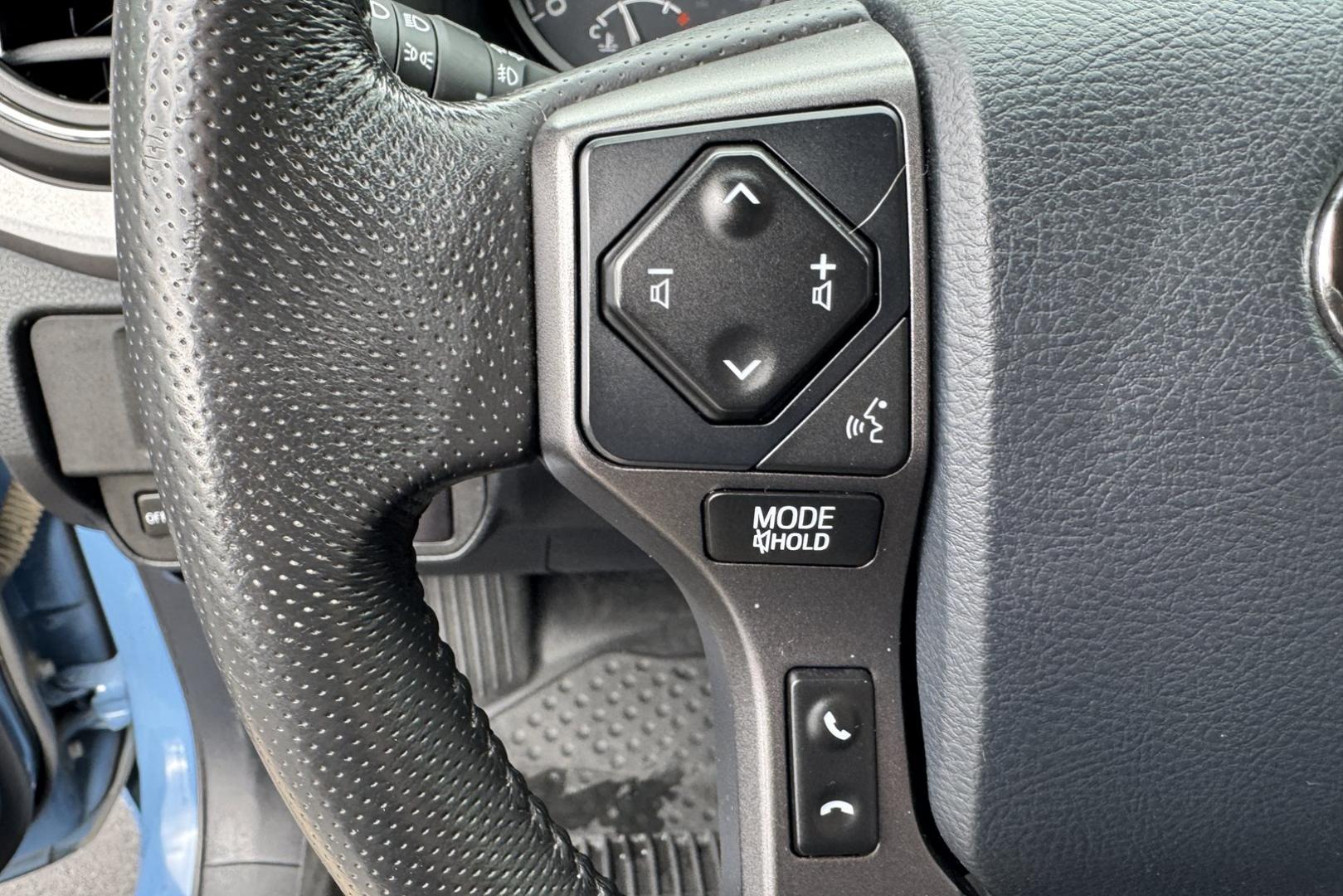 2019 Cavalry Blue /Black Toyota Tacoma TRD Off-Road (3TMCZ5AN9KM) with an V6 3.5 Liter engine, Automatic 6 Speed transmission, located at 2304 W. Main St., Boise, ID, 83702, (208) 342-7777, 43.622105, -116.218658 - New Tires! Highly Optioned TRD Off-Road! - Photo#14