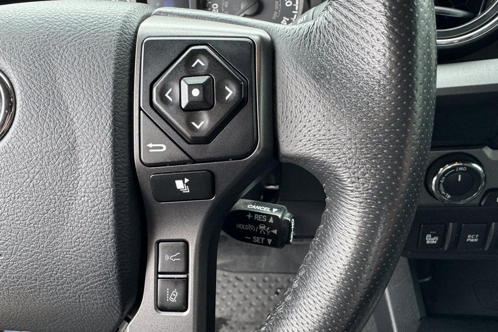 2019 Cavalry Blue /Black Toyota Tacoma TRD Off-Road (3TMCZ5AN9KM) with an V6 3.5 Liter engine, Automatic 6 Speed transmission, located at 2304 W. Main St., Boise, ID, 83702, (208) 342-7777, 43.622105, -116.218658 - New Tires! Highly Optioned TRD Off-Road! - Photo#16