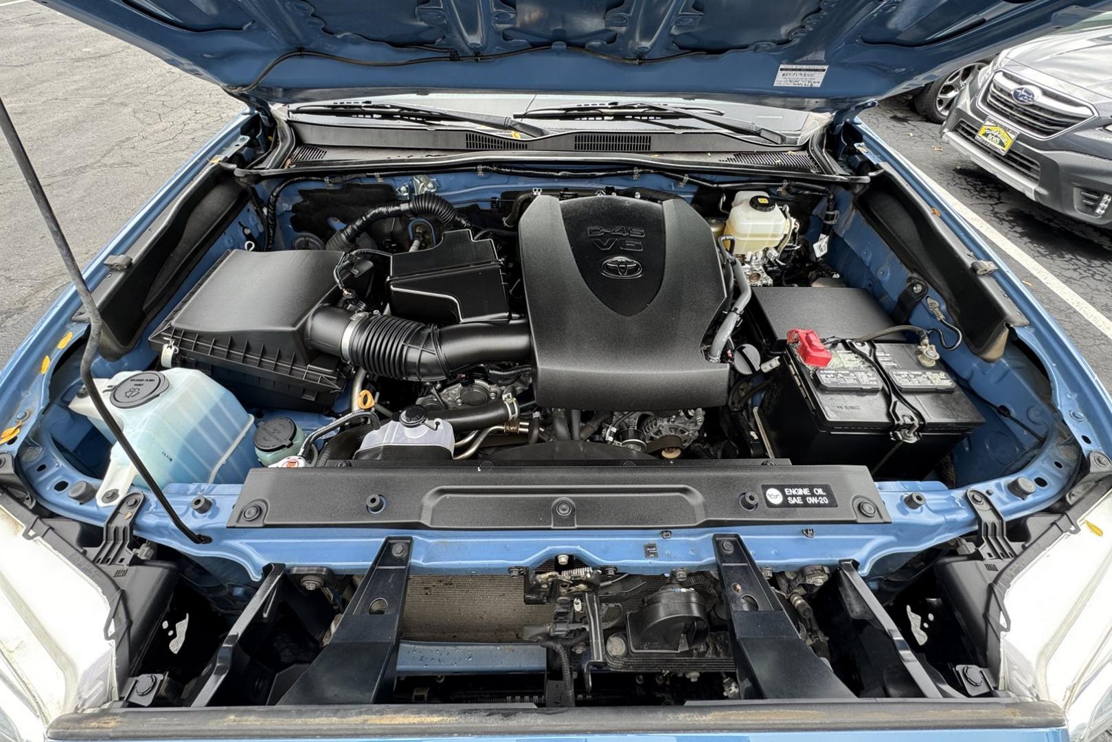 2019 Cavalry Blue /Black Toyota Tacoma TRD Off-Road (3TMCZ5AN9KM) with an V6 3.5 Liter engine, Automatic 6 Speed transmission, located at 2304 W. Main St., Boise, ID, 83702, (208) 342-7777, 43.622105, -116.218658 - New Tires! Highly Optioned TRD Off-Road! - Photo#17