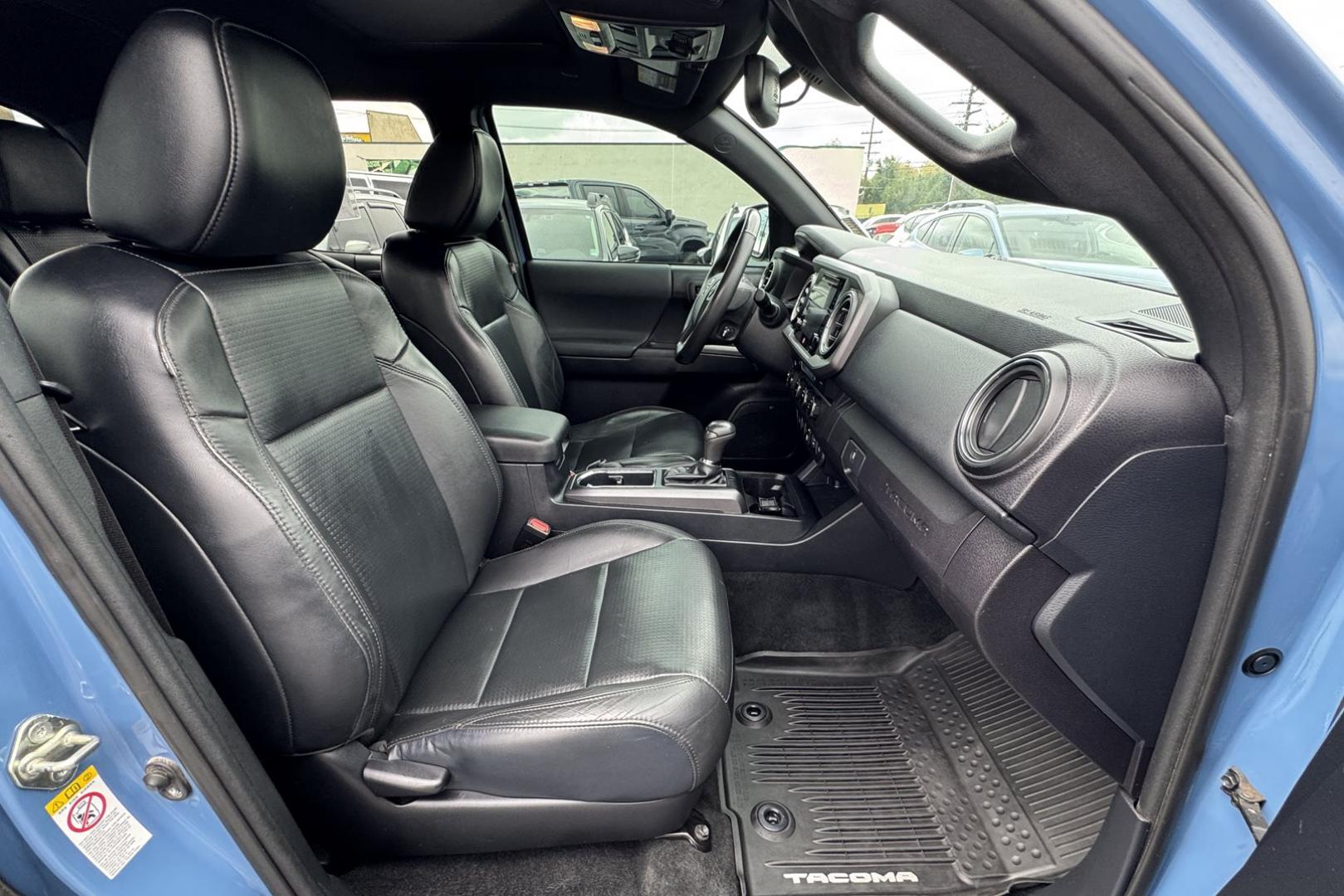 2019 Cavalry Blue /Black Toyota Tacoma TRD Off-Road (3TMCZ5AN9KM) with an V6 3.5 Liter engine, Automatic 6 Speed transmission, located at 2304 W. Main St., Boise, ID, 83702, (208) 342-7777, 43.622105, -116.218658 - New Tires! Highly Optioned TRD Off-Road! - Photo#18