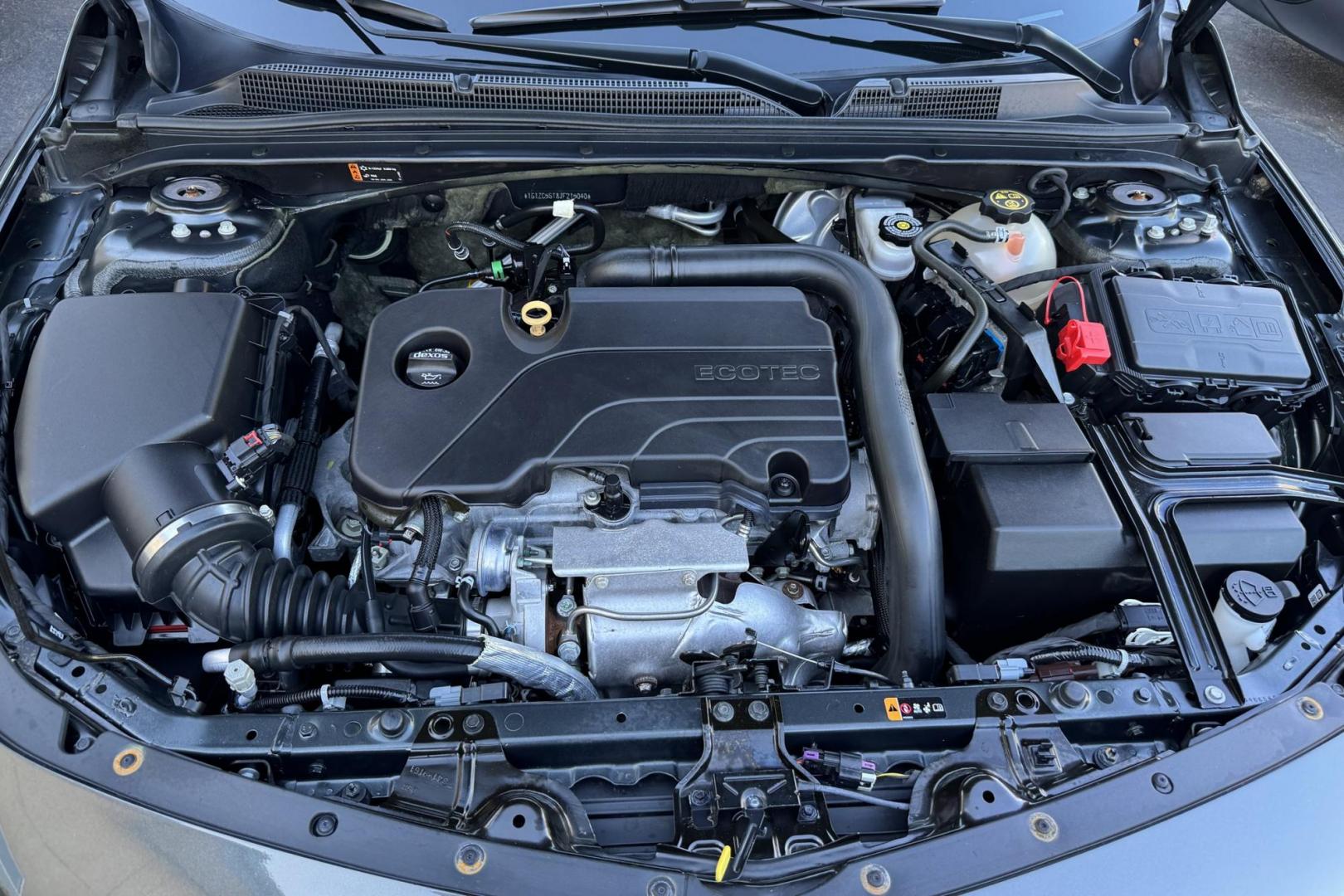 2018 Gray /Black Chevrolet Malibu LS (1G1ZC5ST8JF) with an 4 Cyl 1.5 Liter Turbo engine, Automatic 6 Speed transmission, located at 2304 W. Main St., Boise, ID, 83702, (208) 342-7777, 43.622105, -116.218658 - Great Fuel Economy! A Lot Of Leg Room Too! - Photo#16