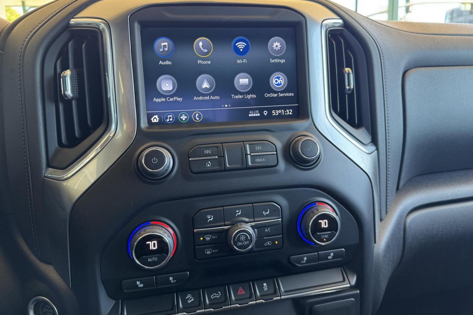 2021 Satin Steel Metallic /Jet Black Chevrolet Silverado 1500 LT Trail Boss Z/71 (1GCPYFED2MZ) with an V8 5.3 Liter engine, Automatic 10 Speed transmission, located at 2304 W. Main St., Boise, ID, 83702, (208) 342-7777, 43.622105, -116.218658 - Z/71 LT Trail Boss! Ready To Go! - Photo#7
