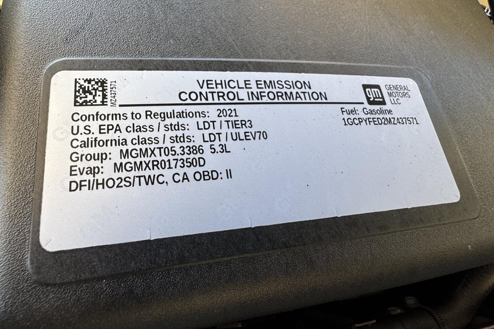 2021 Satin Steel Metallic /Jet Black Chevrolet Silverado 1500 LT Trail Boss Z/71 (1GCPYFED2MZ) with an V8 5.3 Liter engine, Automatic 10 Speed transmission, located at 2304 W. Main St., Boise, ID, 83702, (208) 342-7777, 43.622105, -116.218658 - Z/71 LT Trail Boss! Ready To Go! - Photo#19