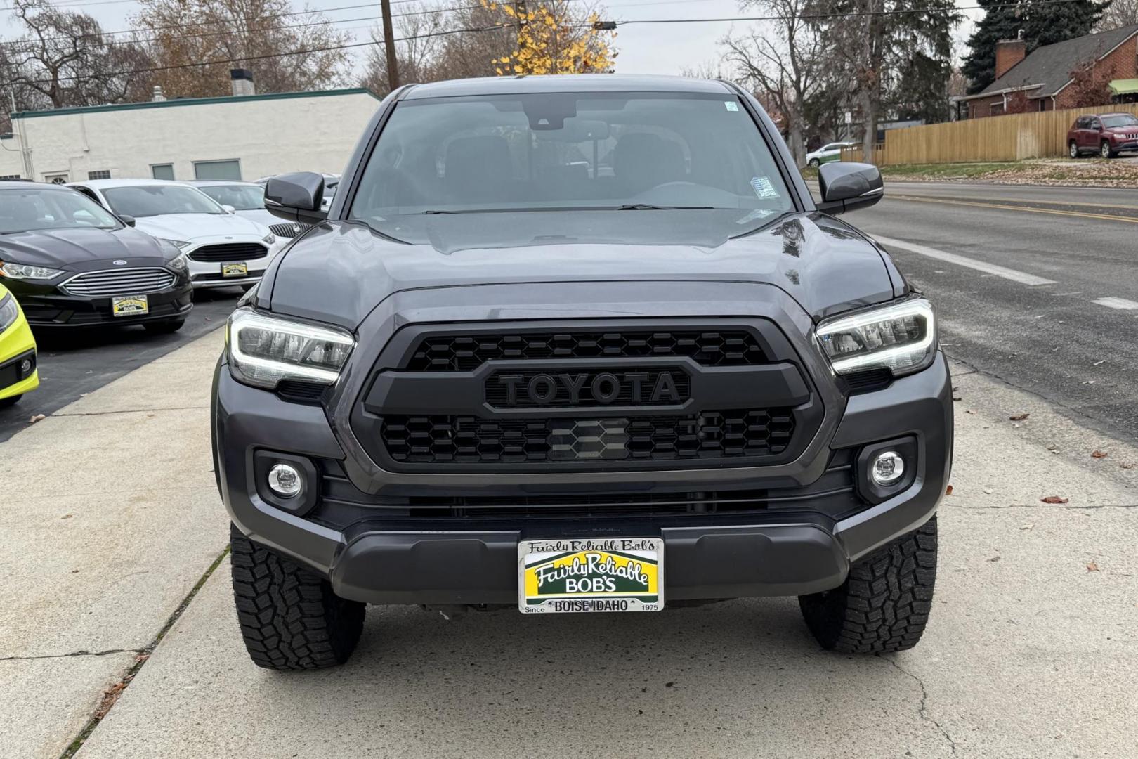 2023 Magnetite Gray Metallic /Black Toyota Tacoma TRD Off Road (3TMCZ5AN0PM) with an V6 3.5 Liter engine, Automatic 6 Speed transmission, located at 2304 W. Main St., Boise, ID, 83702, (208) 342-7777, 43.622105, -116.218658 - Own The Legend! - Photo#4