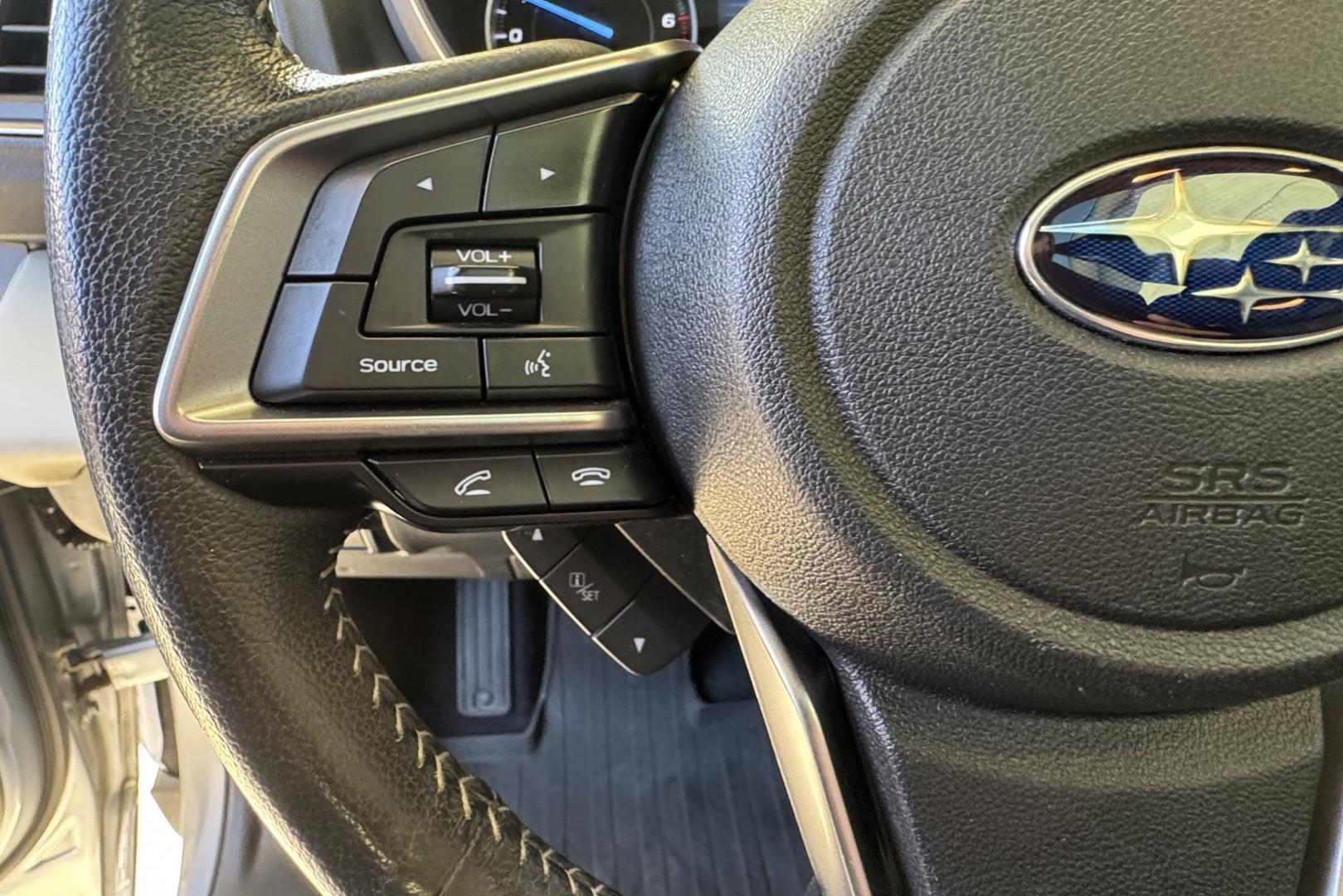 2022 Silver /Black Subaru Ascent Limited (4S4WMAPD5N3) with an H4 2.4 Liter Turbo engine, Automatic transmission, located at 2304 W. Main St., Boise, ID, 83702, (208) 342-7777, 43.622105, -116.218658 - 3rd Row Seating! Loaded With Safety Features! - Photo#9