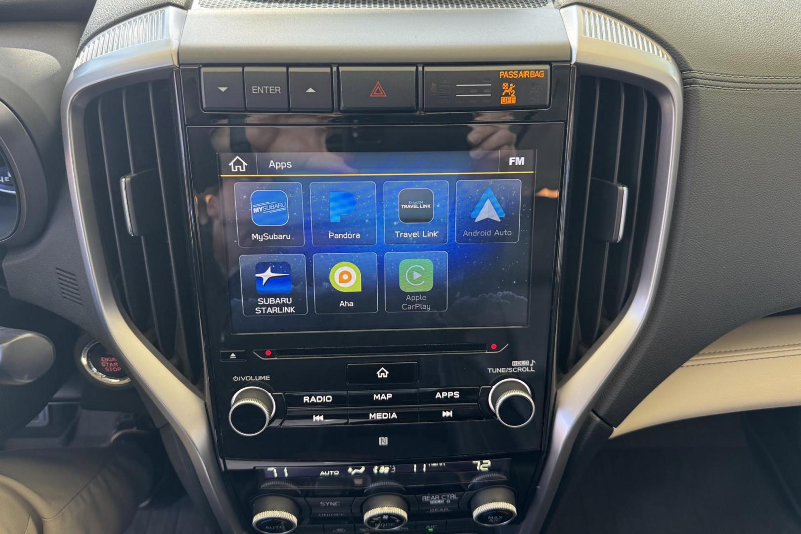 2022 Silver /Black Subaru Ascent Limited (4S4WMAPD5N3) with an H4 2.4 Liter Turbo engine, Automatic transmission, located at 2304 W. Main St., Boise, ID, 83702, (208) 342-7777, 43.622105, -116.218658 - 3rd Row Seating! Loaded With Safety Features! - Photo#23