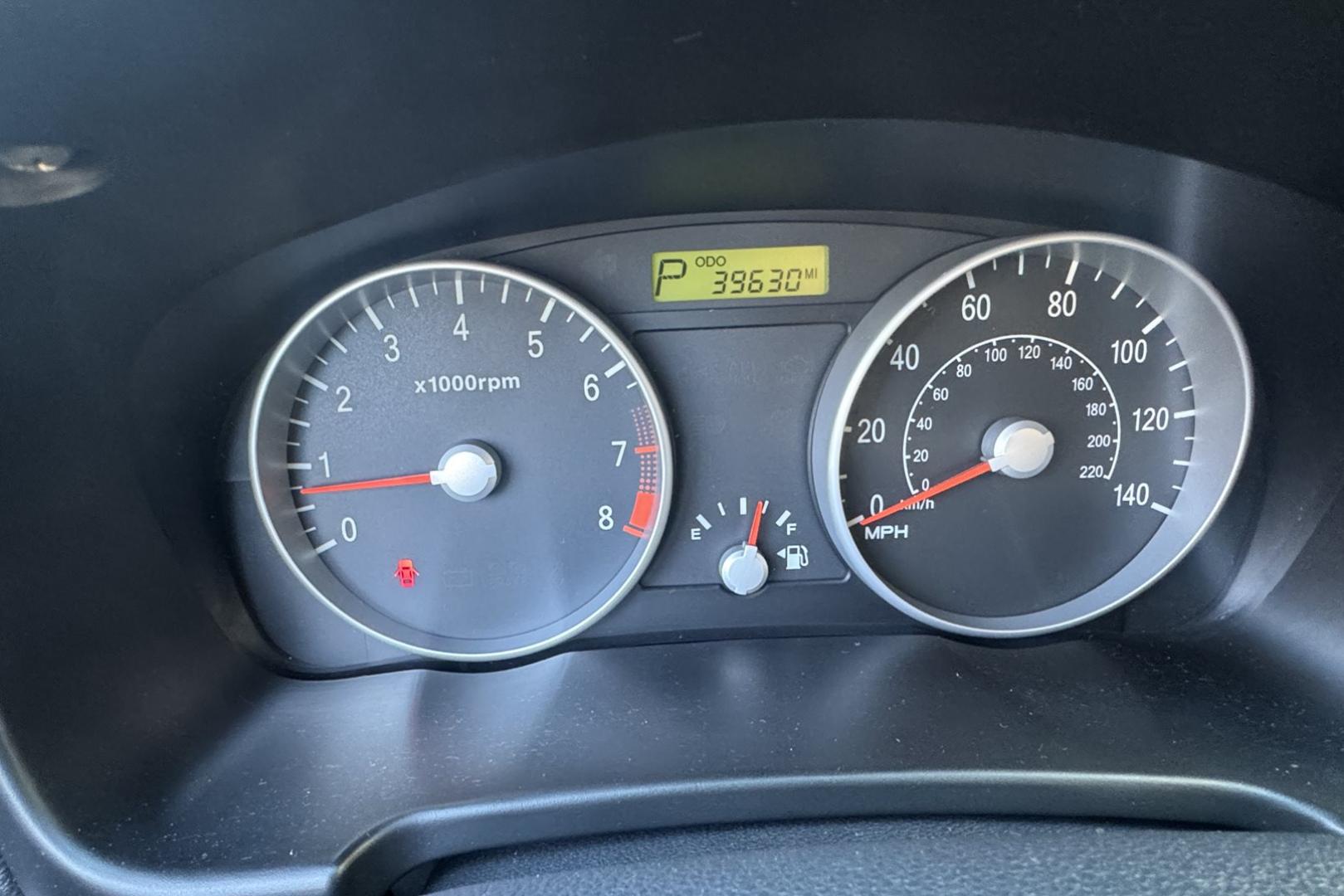 2008 Apple Green /Black Hyundai Accent GS (KMHCM36C98U) with an 4 Cyl 1.6 Liter engine, Automatic transmission, located at 2304 W. Main St., Boise, ID, 83702, (208) 342-7777, 43.622105, -116.218658 - One Of A Kind! Incredibly Low Mileage On This Gas Miser! - Photo#10