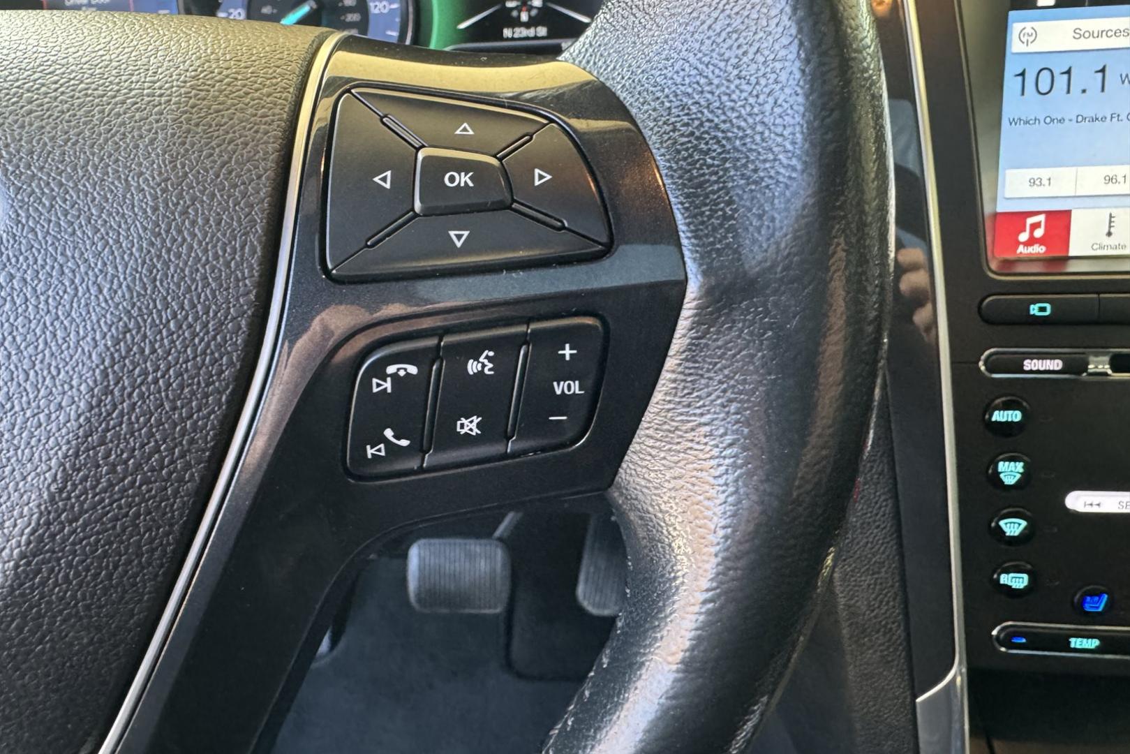 2017 Black /Black Ford Explorer Limited (1FM5K8F8XHG) with an V6 3.5 Liter engine, Automatic 6 Speed transmission, located at 2304 W. Main St., Boise, ID, 83702, (208) 342-7777, 43.622105, -116.218658 - New Tires! 7 Passenger! Highly Optioned! - Photo#13