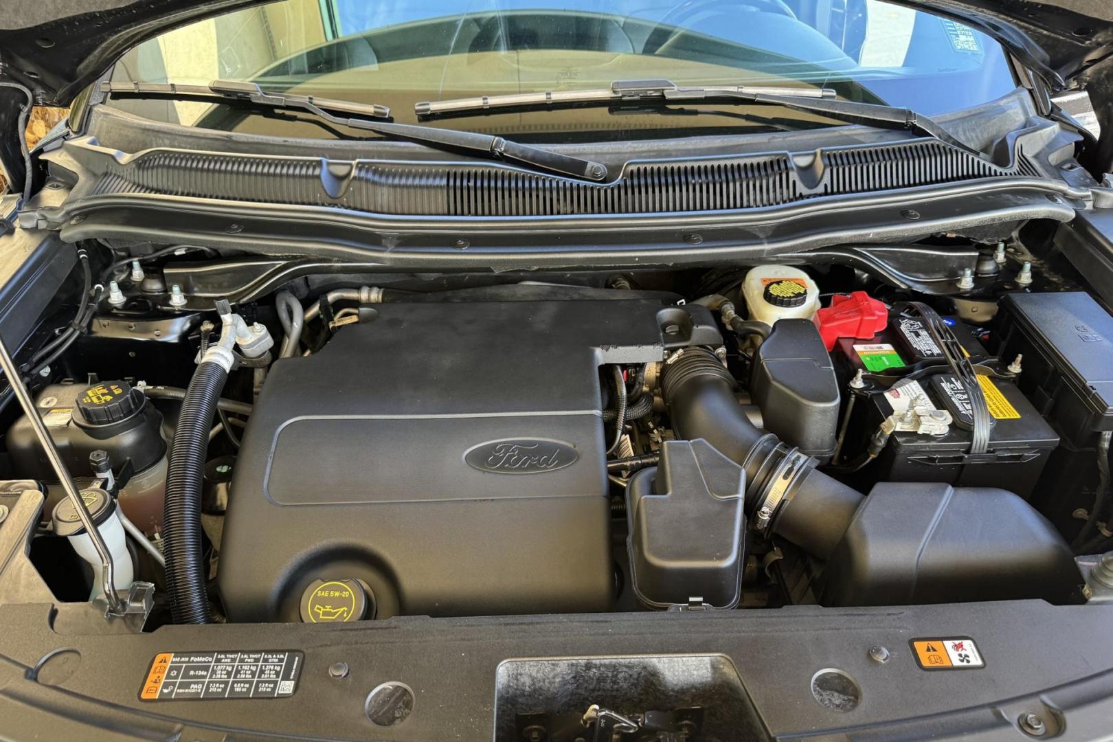 2017 Black /Black Ford Explorer Limited (1FM5K8F8XHG) with an V6 3.5 Liter engine, Automatic 6 Speed transmission, located at 2304 W. Main St., Boise, ID, 83702, (208) 342-7777, 43.622105, -116.218658 - New Tires! 7 Passenger! Highly Optioned! - Photo#19