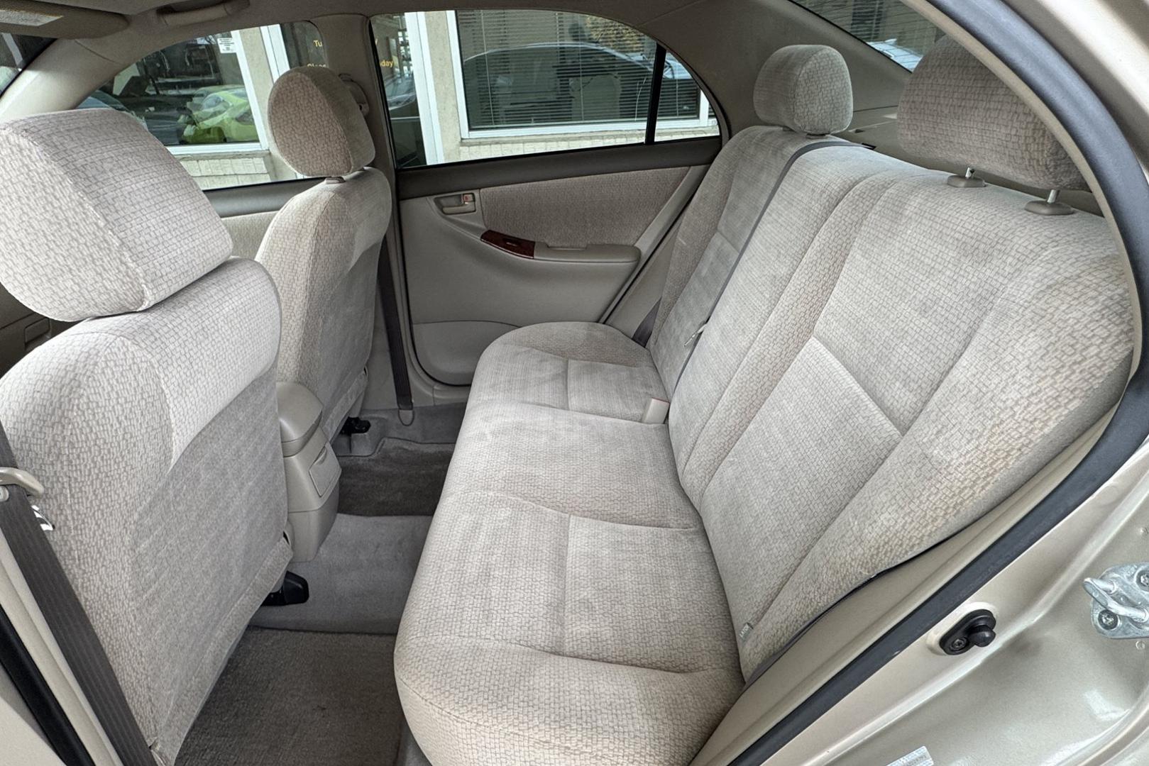 2004 Gold /Tan Toyota Corolla LE (1NXBR38E24Z) with an 4 Cyl 1.8 Liter engine, 5 Speed transmission, located at 2304 W. Main St., Boise, ID, 83702, (208) 342-7777, 43.622105, -116.218658 - Local One Owner Boise Car! 25k Actual Mileage! - Photo#8