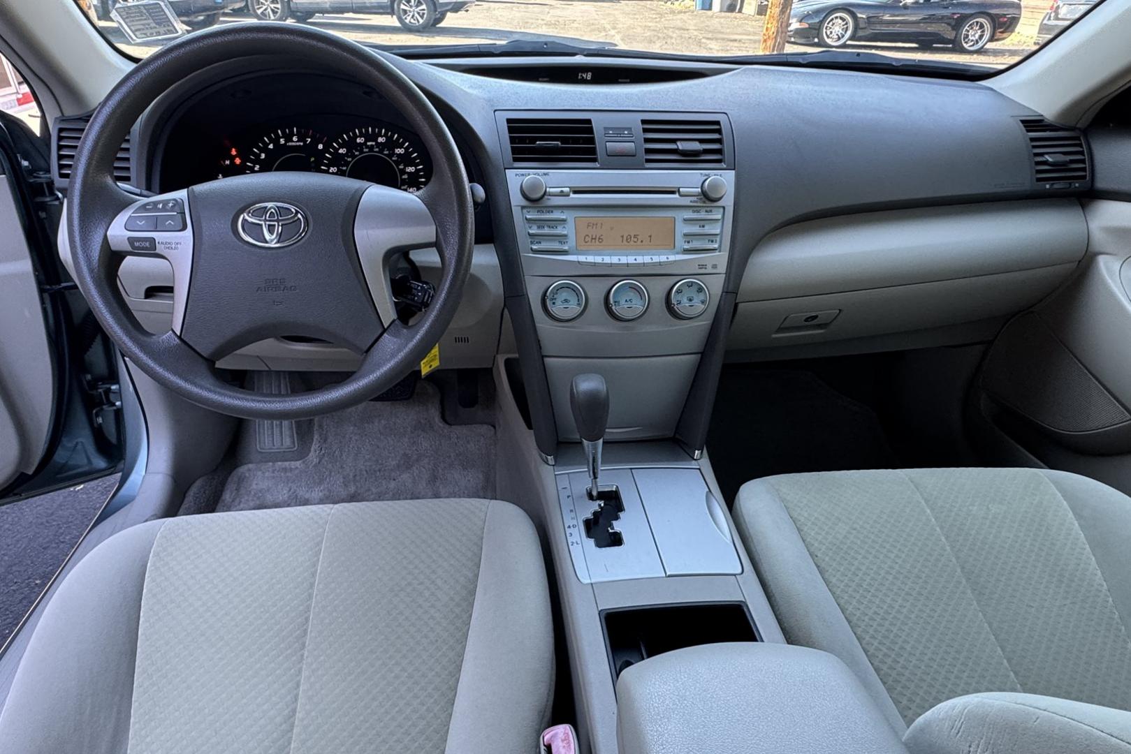2008 Green /Tan Toyota Camry LE (4T4BE46K38R) with an 4 Cyl 2.4 Liter engine, Automatic transmission, located at 2304 W. Main St., Boise, ID, 83702, (208) 342-7777, 43.622105, -116.218658 - New Tires! Low Mileage! A Lot Of Miles Left To Go! - Photo#8