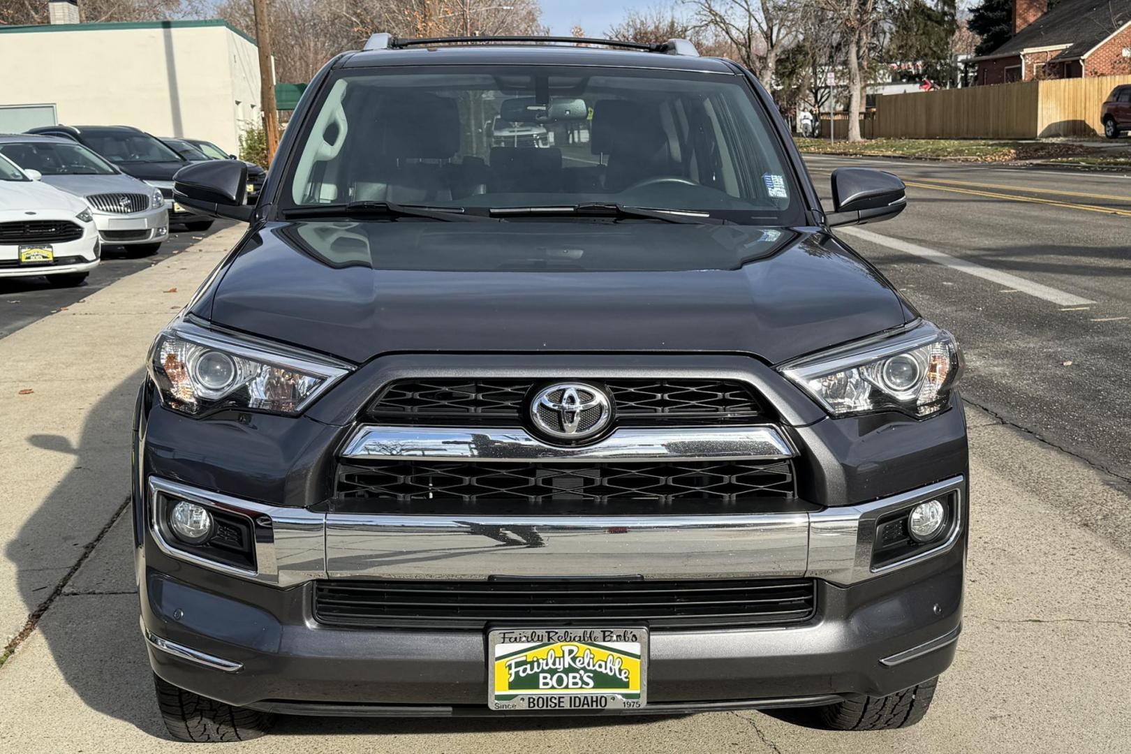 2018 Gray /Black Toyota 4Runner Limited (JTEBU5JR5J5) with an V6 4.0 Liter engine, Automatic transmission, located at 2304 W. Main St., Boise, ID, 83702, (208) 342-7777, 43.622105, -116.218658 - New Tires! Smooth Ride! - Photo#3