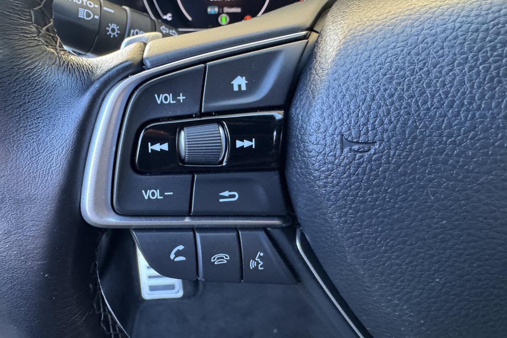 2019 Black /Black Honda Accord Sport (1HGCV1F38KA) with an 4 Cyl 1.5 Liter Turbo engine, Automatic transmission, located at 2304 W. Main St., Boise, ID, 83702, (208) 342-7777, 43.622105, -116.218658 - New Tires! Great Fuel Economy! Fun To Drive! - Photo#10