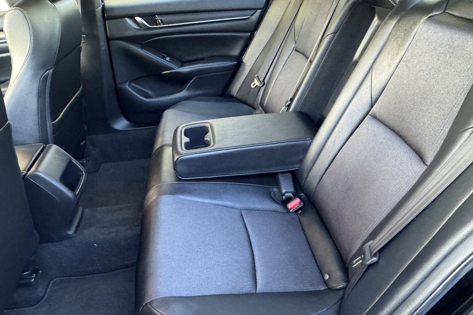 2019 Black /Black Honda Accord Sport (1HGCV1F38KA) with an 4 Cyl 1.5 Liter Turbo engine, Automatic transmission, located at 2304 W. Main St., Boise, ID, 83702, (208) 342-7777, 43.622105, -116.218658 - New Tires! Great Fuel Economy! Fun To Drive! - Photo#14