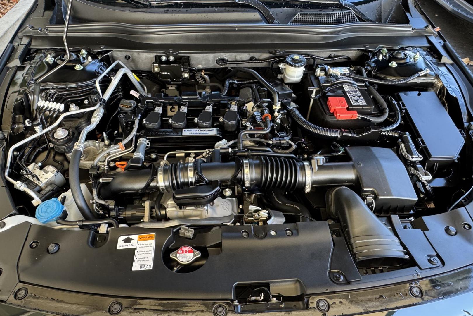 2019 Black /Black Honda Accord Sport (1HGCV1F38KA) with an 4 Cyl 1.5 Liter Turbo engine, Automatic transmission, located at 2304 W. Main St., Boise, ID, 83702, (208) 342-7777, 43.622105, -116.218658 - New Tires! Great Fuel Economy! Fun To Drive! - Photo#17