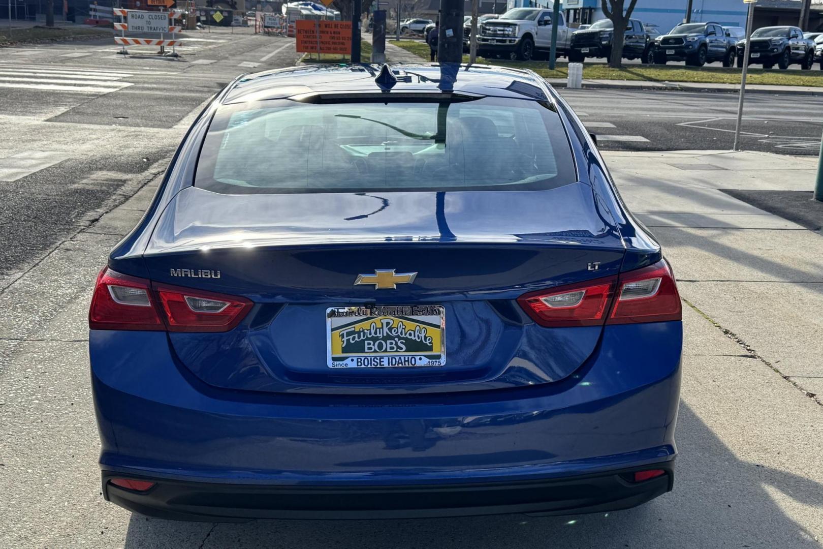2023 Riverside Blue Metallic /Medium Gray Chevrolet Malibu LT (1G1ZD5ST5PF) with an 4 Cyl 1.5 Liter Turbo engine, Automatic transmission, located at 2304 W. Main St., Boise, ID, 83702, (208) 342-7777, 43.622105, -116.218658 - Photo#1