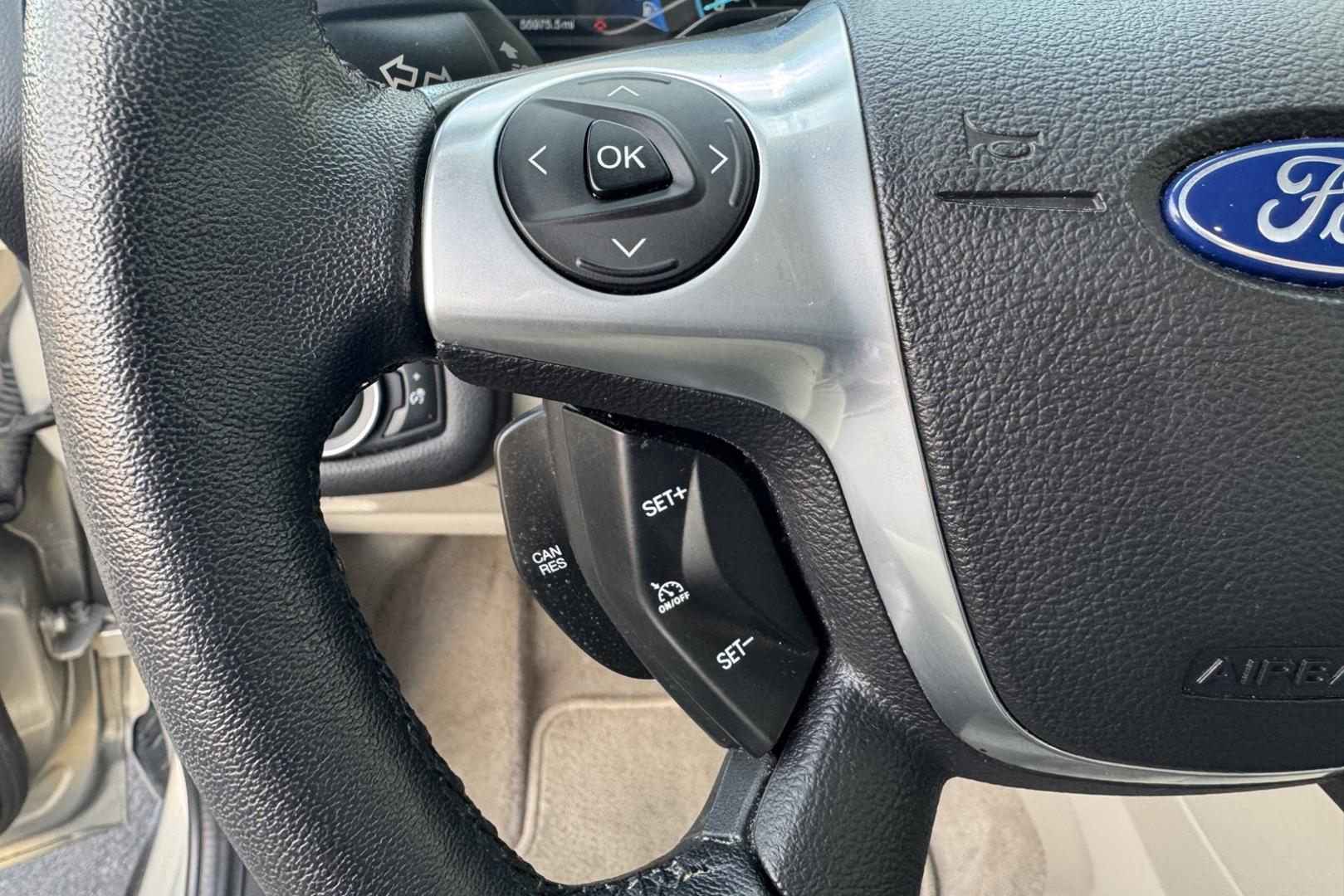 2015 Tectonic Silver Metallic /Camel Ford C-Max SE (1FADP5AU3FL) with an 4 Cyl 2.0 Liter Hybrid engine, Automatic transmission, located at 2304 W. Main St., Boise, ID, 83702, (208) 342-7777, 43.622105, -116.218658 - New Tires! Great Fuel Economy! - Photo#6