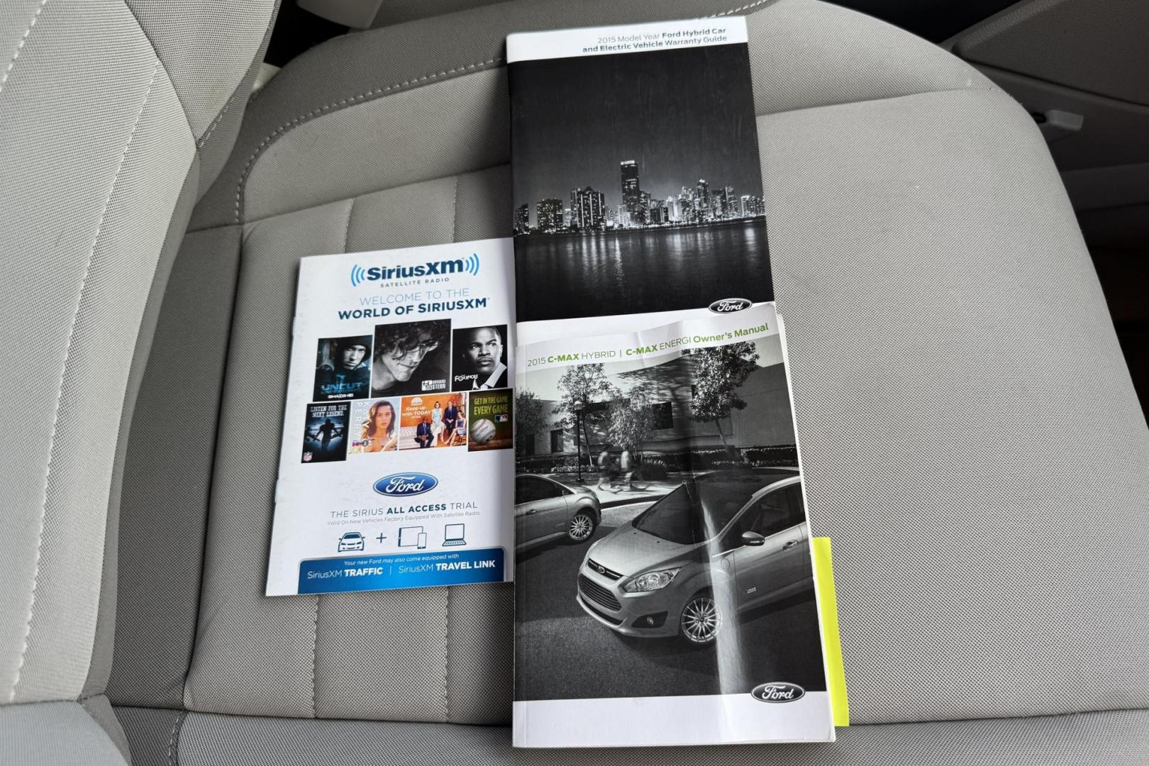 2015 Tectonic Silver Metallic /Camel Ford C-Max SE (1FADP5AU3FL) with an 4 Cyl 2.0 Liter Hybrid engine, Automatic transmission, located at 2304 W. Main St., Boise, ID, 83702, (208) 342-7777, 43.622105, -116.218658 - New Tires! Great Fuel Economy! - Photo#14