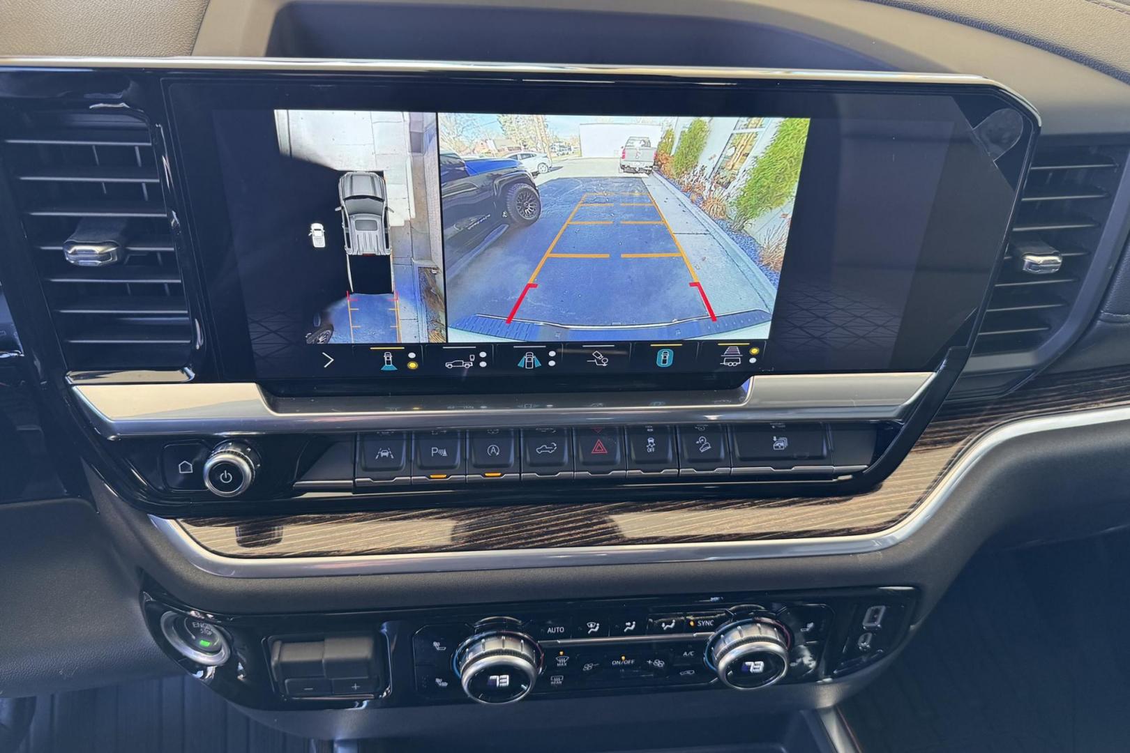 2022 Summit White /Jet Black GMC Sierra 1500 Elevation (1GTUUCED4NZ) with an V8 5.3 Liter engine, Automatic 10 Speed transmission, located at 2304 W. Main St., Boise, ID, 83702, (208) 342-7777, 43.622105, -116.218658 - New Tires! Well Optioned And Clean! - Photo#12