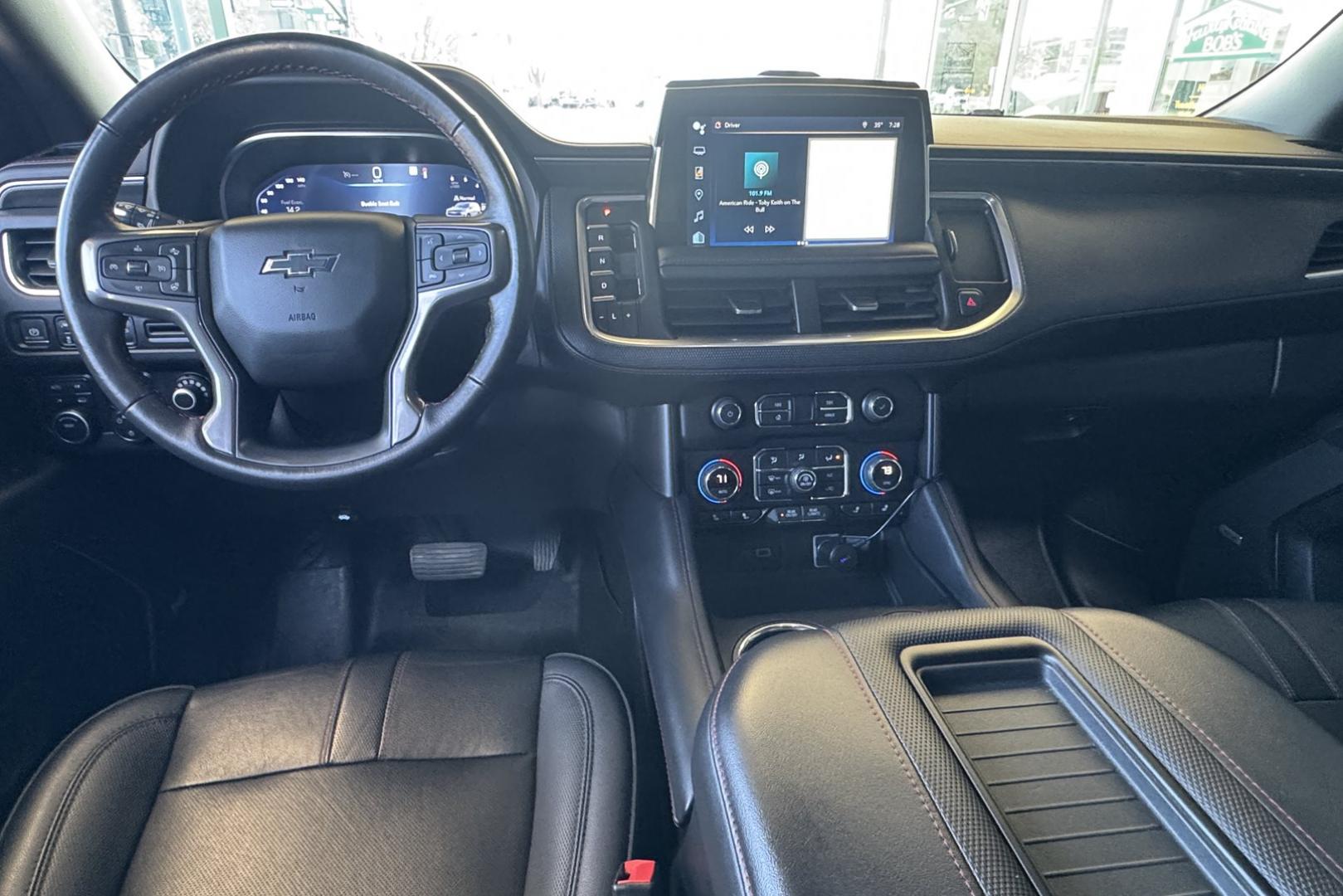 2022 Satin Steel Metallic /Jet Black Chevrolet Tahoe RST (1GNSKRKT1NR) with an 6 Cyl 3.0 Liter Turbo Diesel engine, Automatic 10 Speed transmission, located at 2304 W. Main St., Boise, ID, 83702, (208) 342-7777, 43.622105, -116.218658 - Seats 7! Duramax Powered Tahoe! New Wheels And Tires! - Photo#22